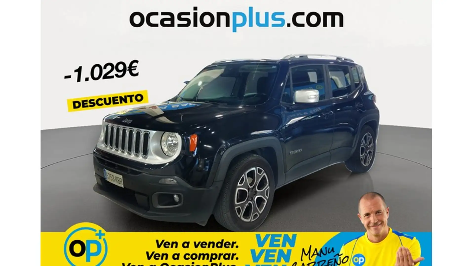 Jeep Renegade 1.4 Multiair Limited 4x2 DDCT 103kW Negro - 1