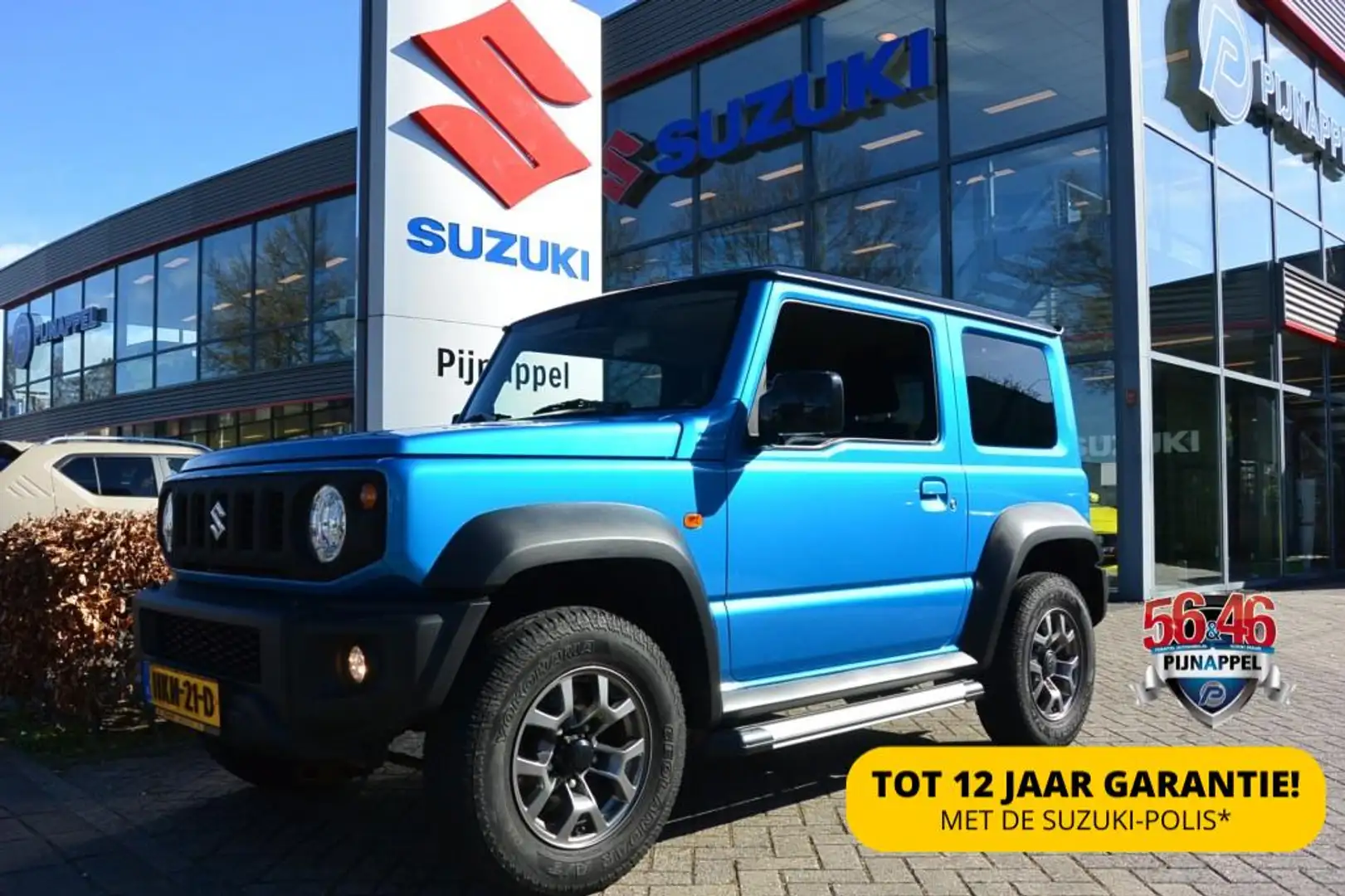 Suzuki Jimny 1.5 Stijl AllGrip (4x4) Airco/Cruise/vele extra's Blauw - 1