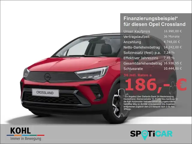 Opel Crossland GS Line 1.2 Turbo Automatik Temp Klimaautom PDC v+