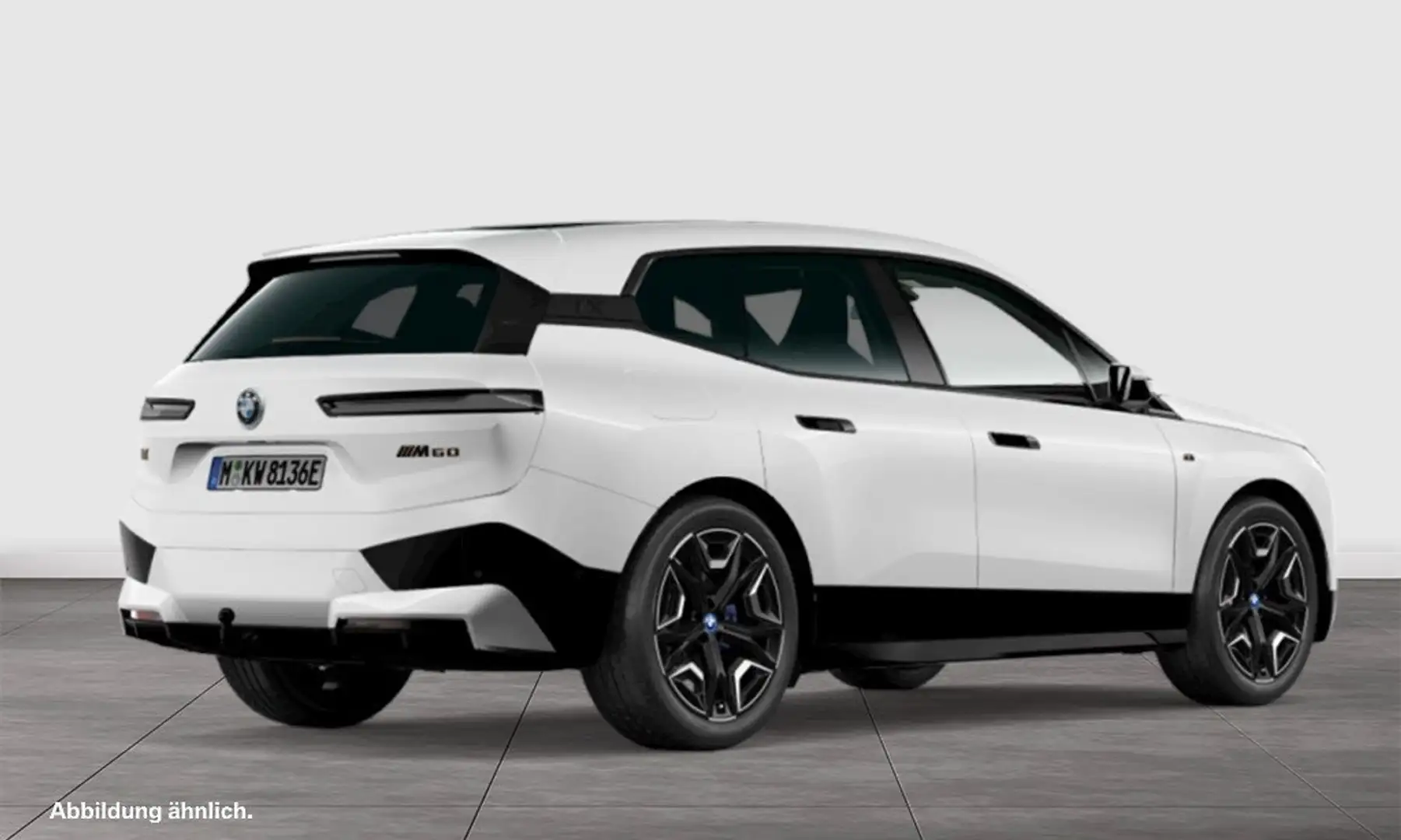 BMW iX M60 M Sport HUD PANO ACC AHK 360°KAM RFK LED Weiß - 2