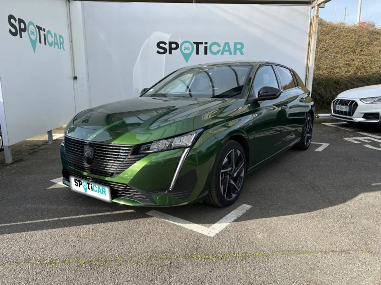 Peugeot 308 PHEV 180ch Allure Pack e-EAT8 Vert - 1