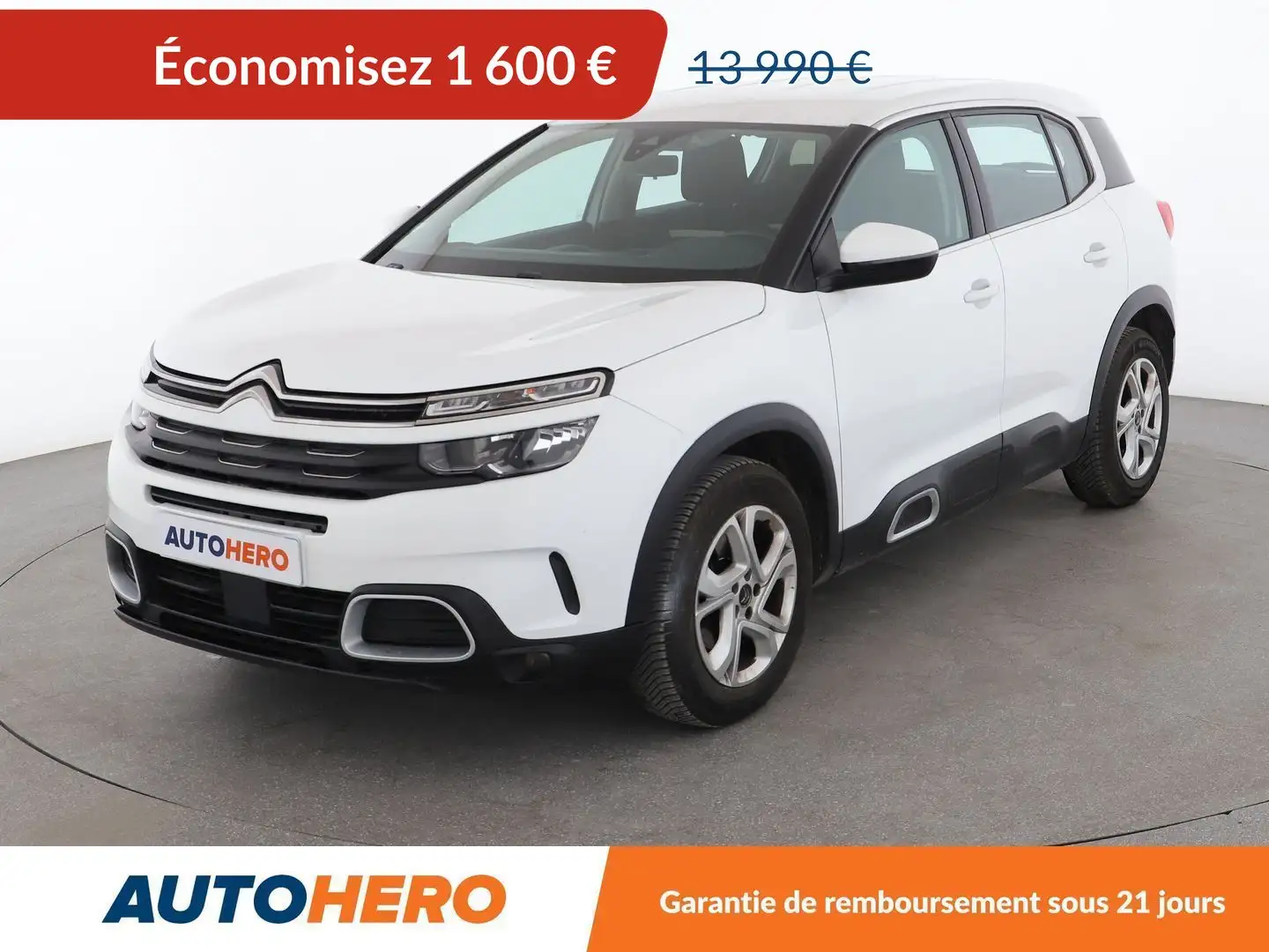 Citroen C5 Aircross 1.2 PureTech Live BV6 Blanc - 1