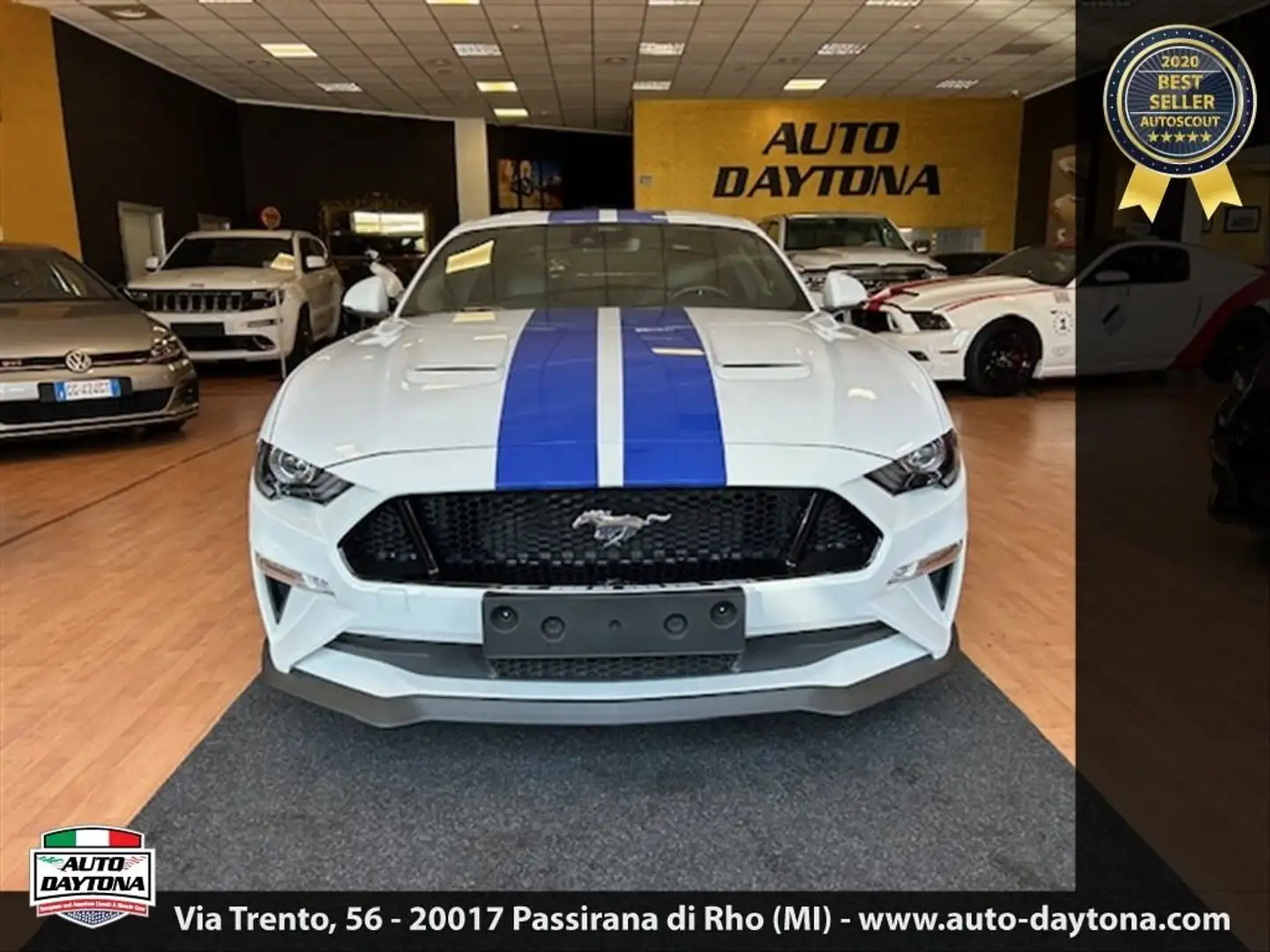 Ford Mustang Fastback 5.0 V8 GT  CERTIFICATA FORD EUROPEA Blanco - 1