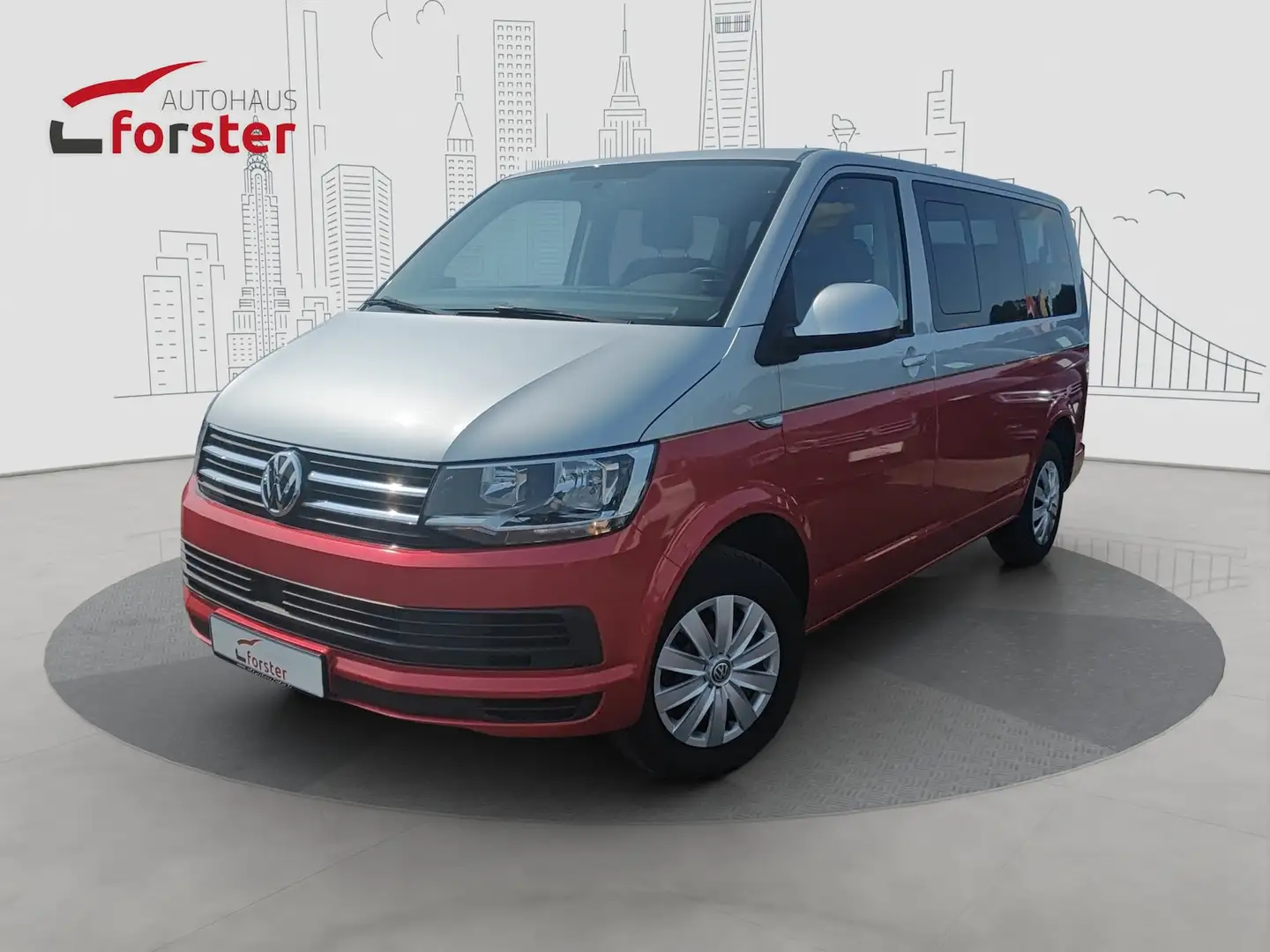 Volkswagen T6 Caravelle 2.0 TDI Comfortline AHK ACC SHZ Argento - 1