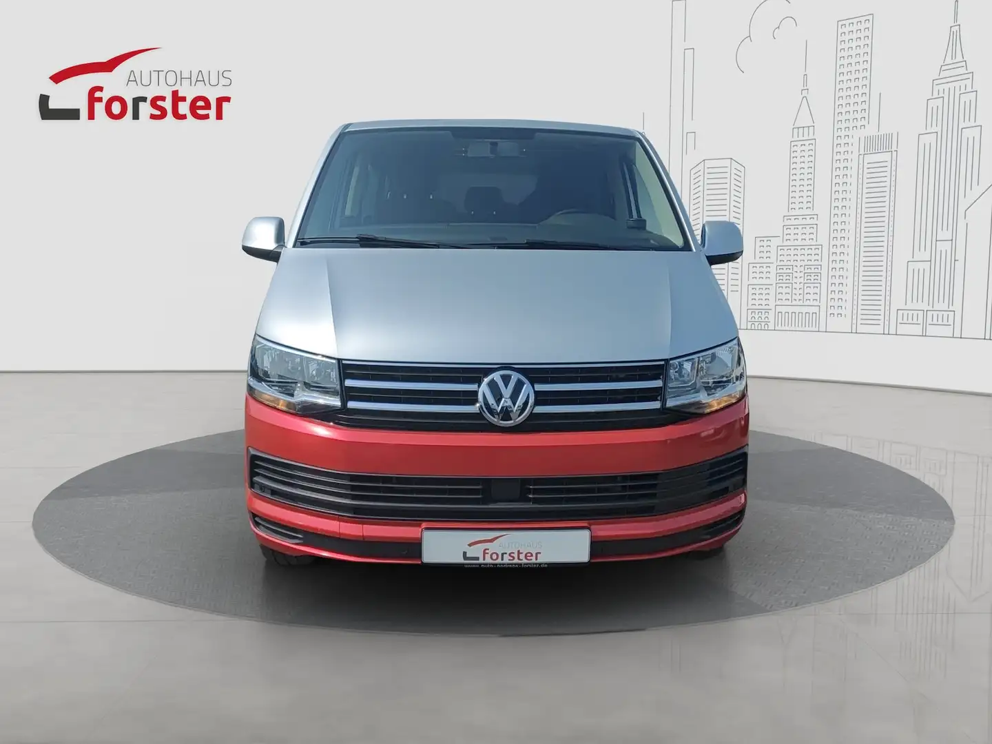 Volkswagen T6 Caravelle 2.0 TDI Comfortline AHK ACC SHZ Argento - 2