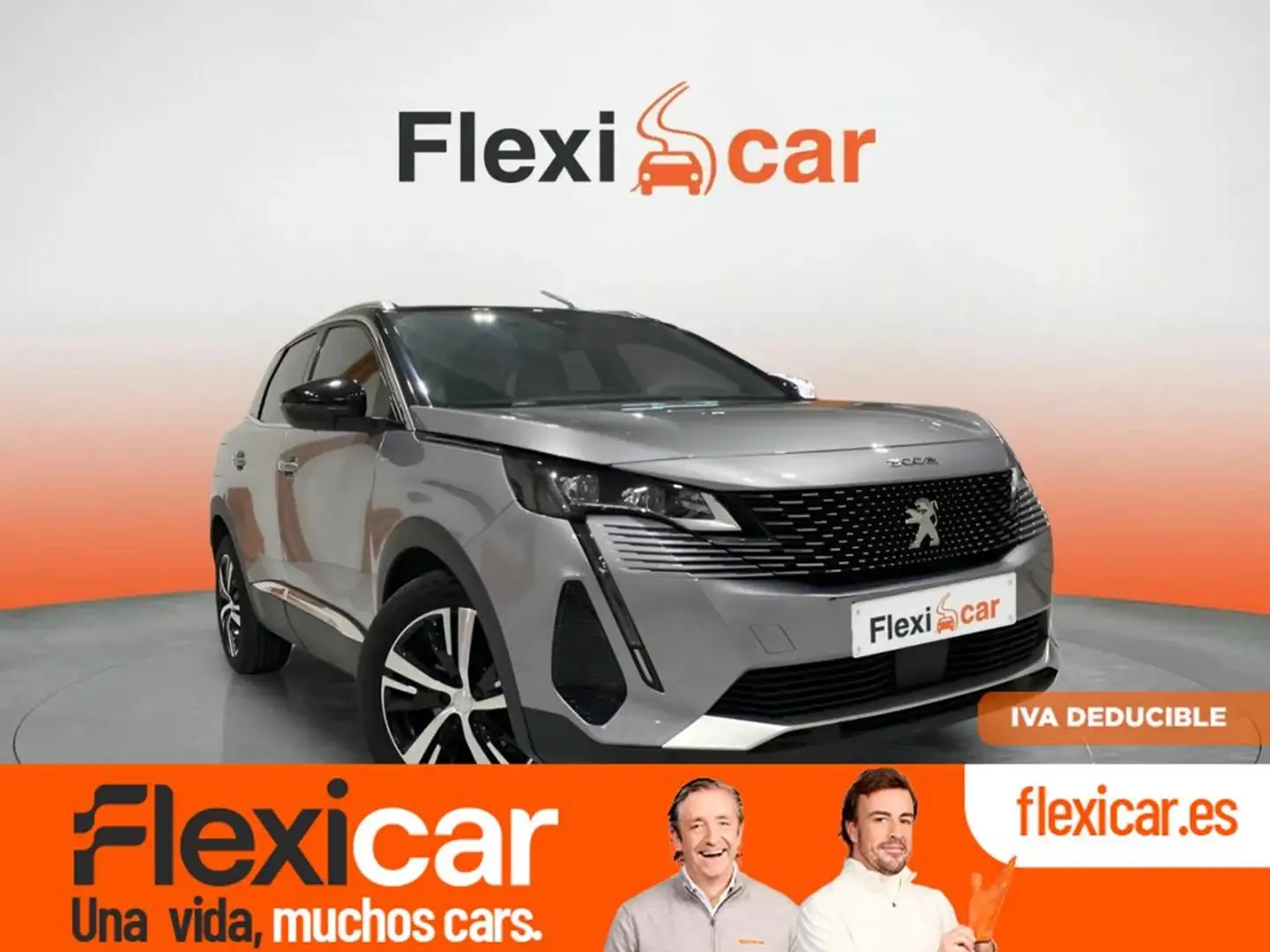 Peugeot 3008 1.2 PureTech 96KW S&S GT EAT8 Gris - 1