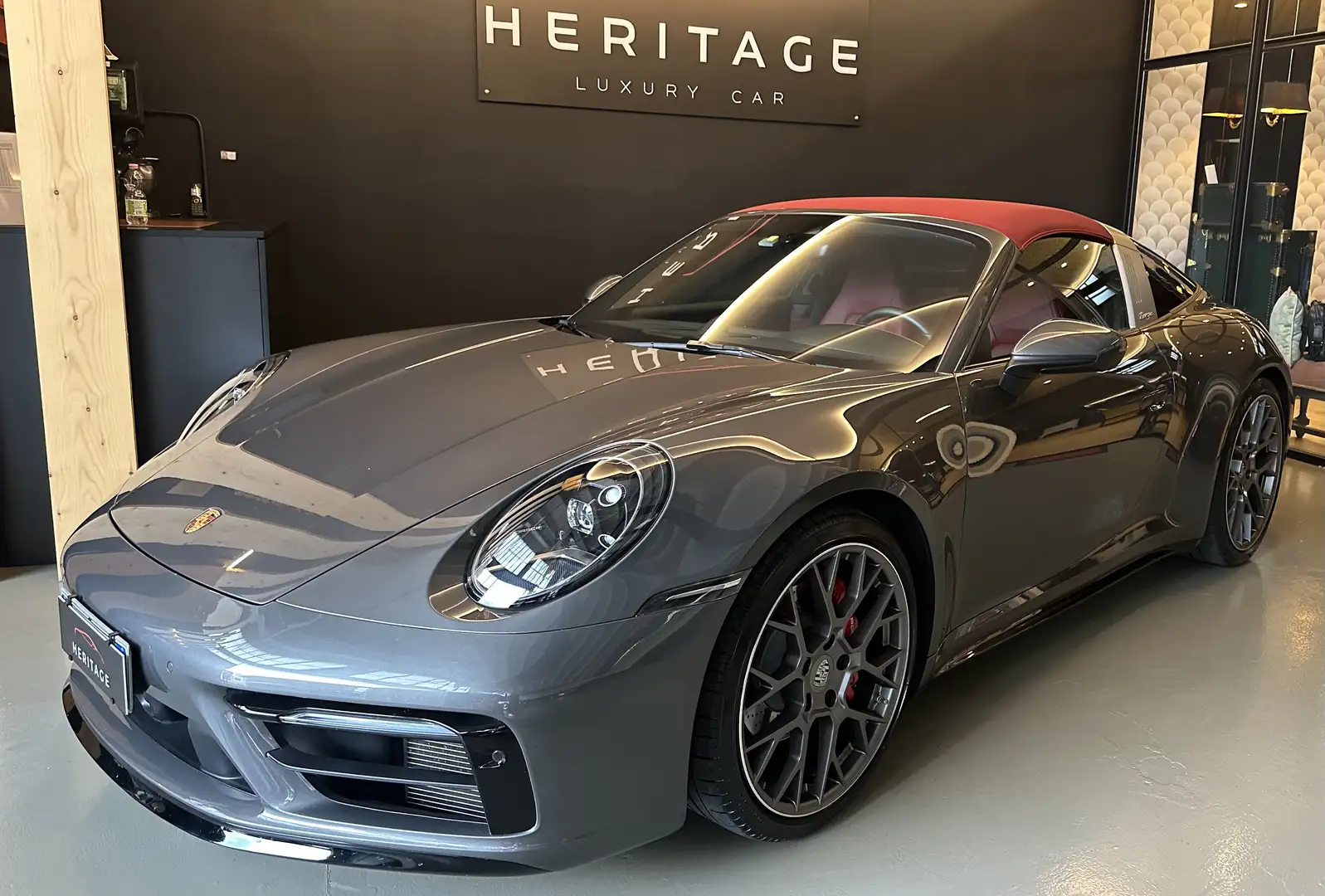 Porsche 911 Targa 3.0 4 auto full Grau - 1
