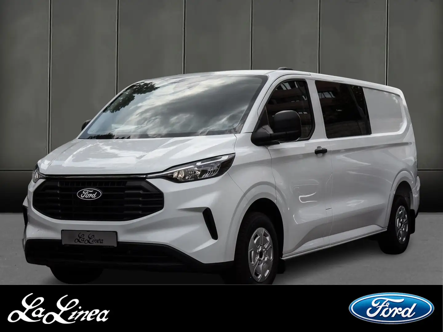 Ford Transit Custom Doppelkabiner-Kastenwagen Blanco - 1