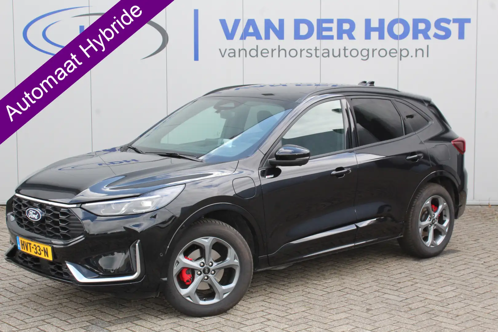 Ford Kuga 2.5-243pk PHEV ST-Line X. Nieuwste model ! Van €. Zwart - 1