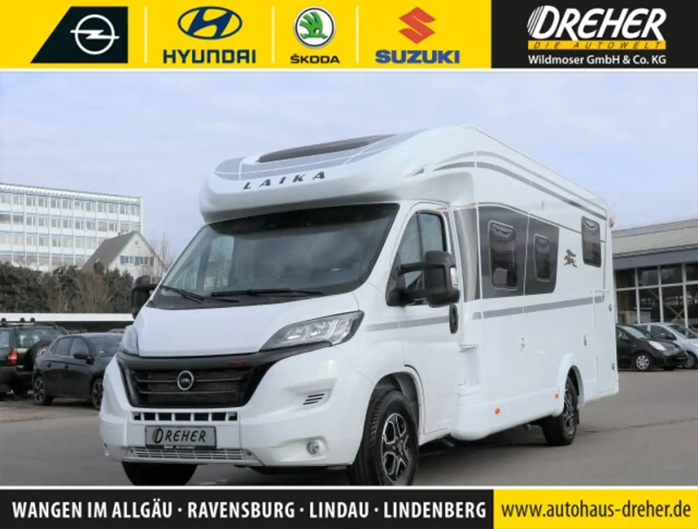 Laika Kosmo 509 "EMBLEMA" - PREIS-KRACHER / TOP AUSST. Bianco - 1