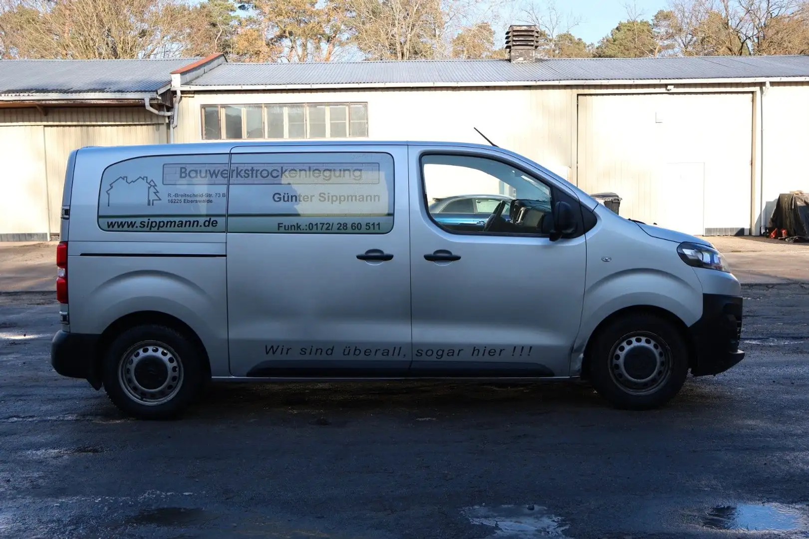 Citroen Jumpy Kombi M Klima Navi 8 Sitze Silber - 2