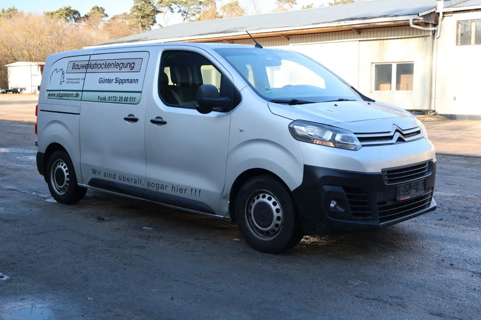 Citroen Jumpy Kombi M Klima Navi 8 Sitze Silber - 1