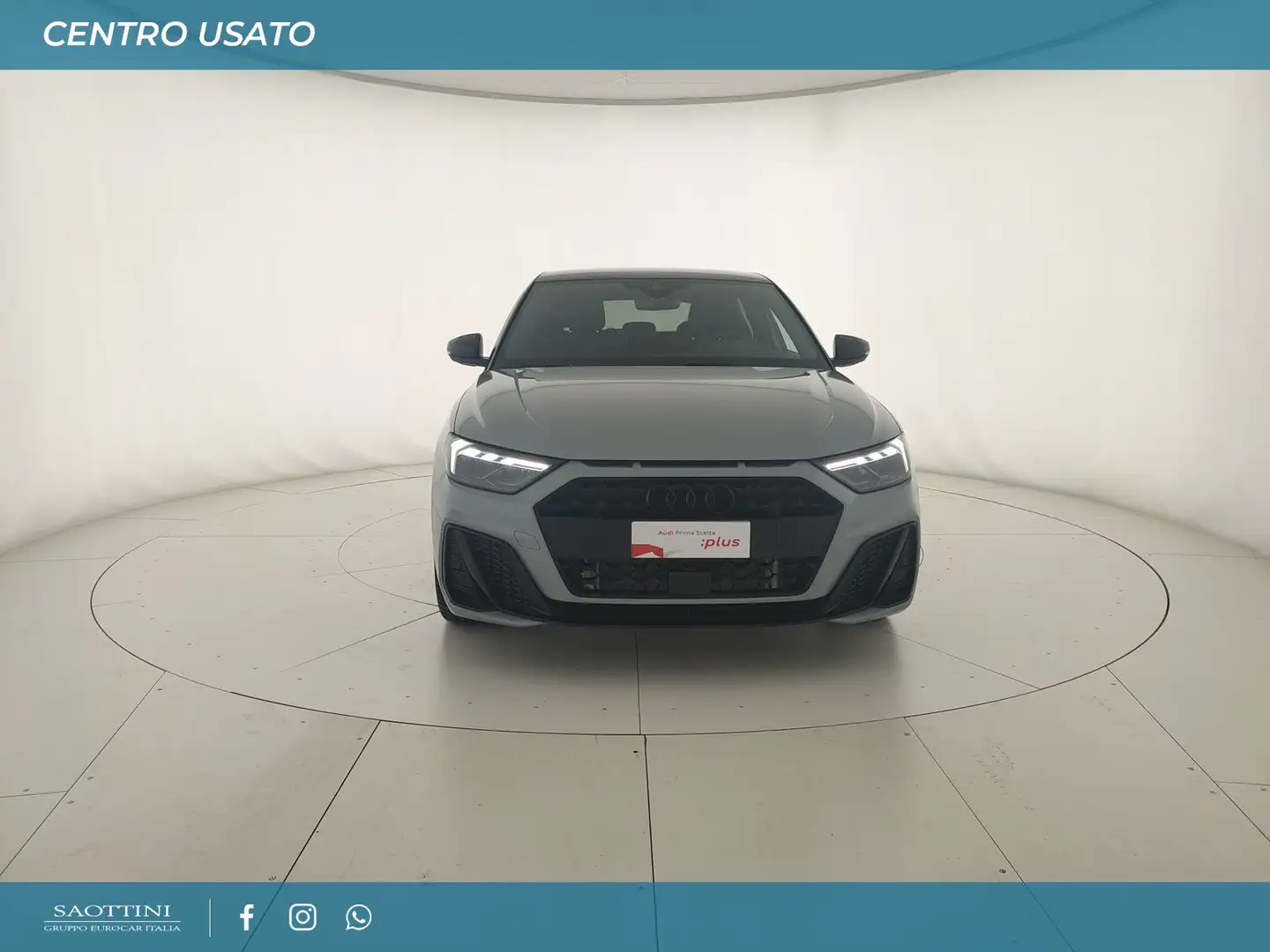 Audi A1 Sportback 30 1.0 TFSI S line edition S tronic Grigio - 2