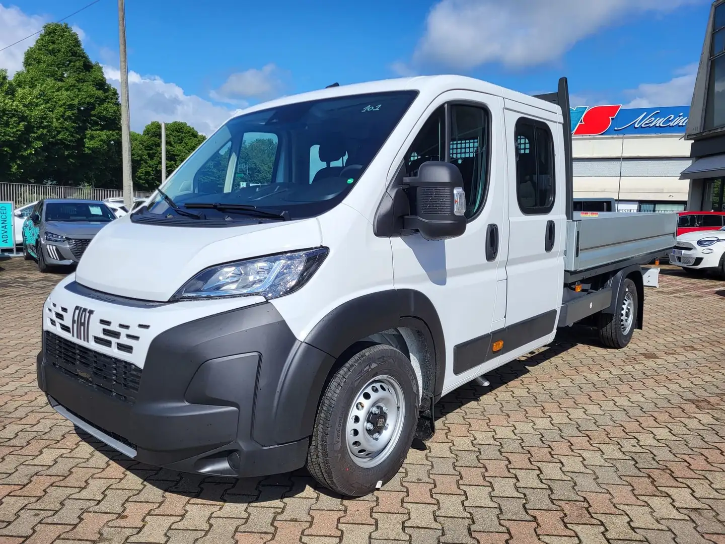 Fiat Ducato 35 2.2 Mjt 180CV XLH1 Doppia Cabina Casson Bianco - 1