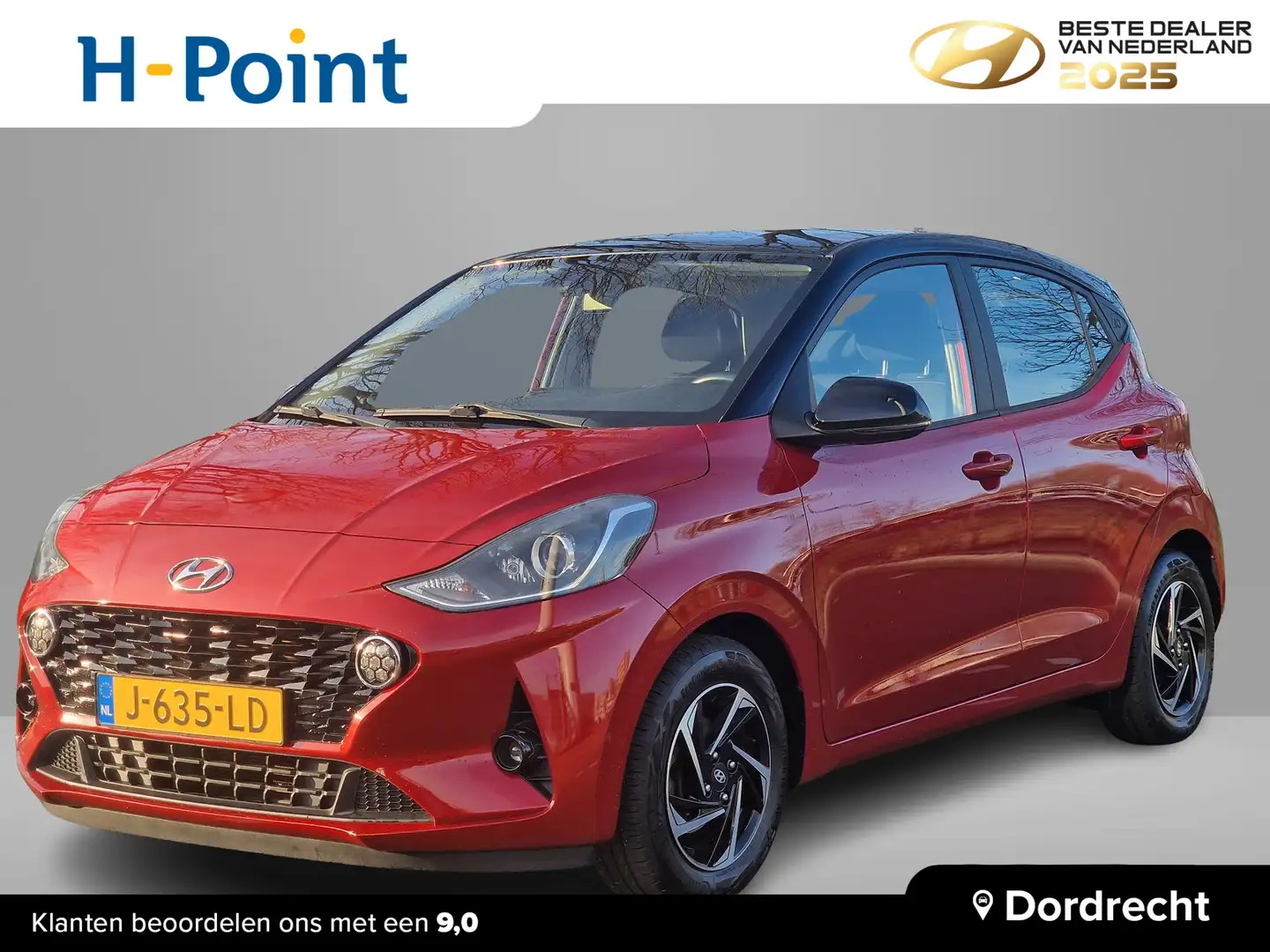 Hyundai i10 5drs 1.0 67 PK Premium | Climate control  | Contra crvena - 1