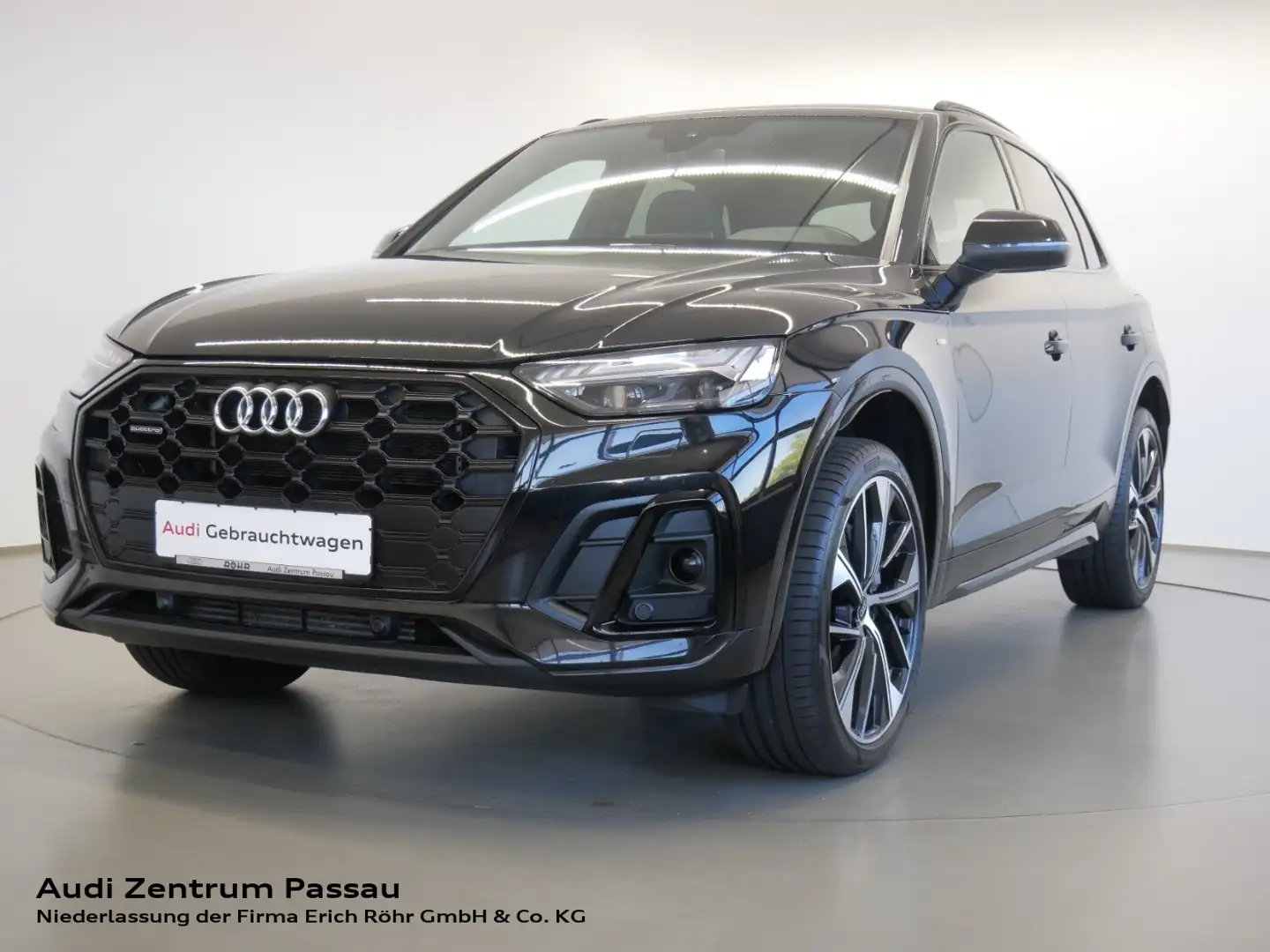 Audi Q5 55 TFSI e quattro S line S tro. MATRIX AHK Negro - 1