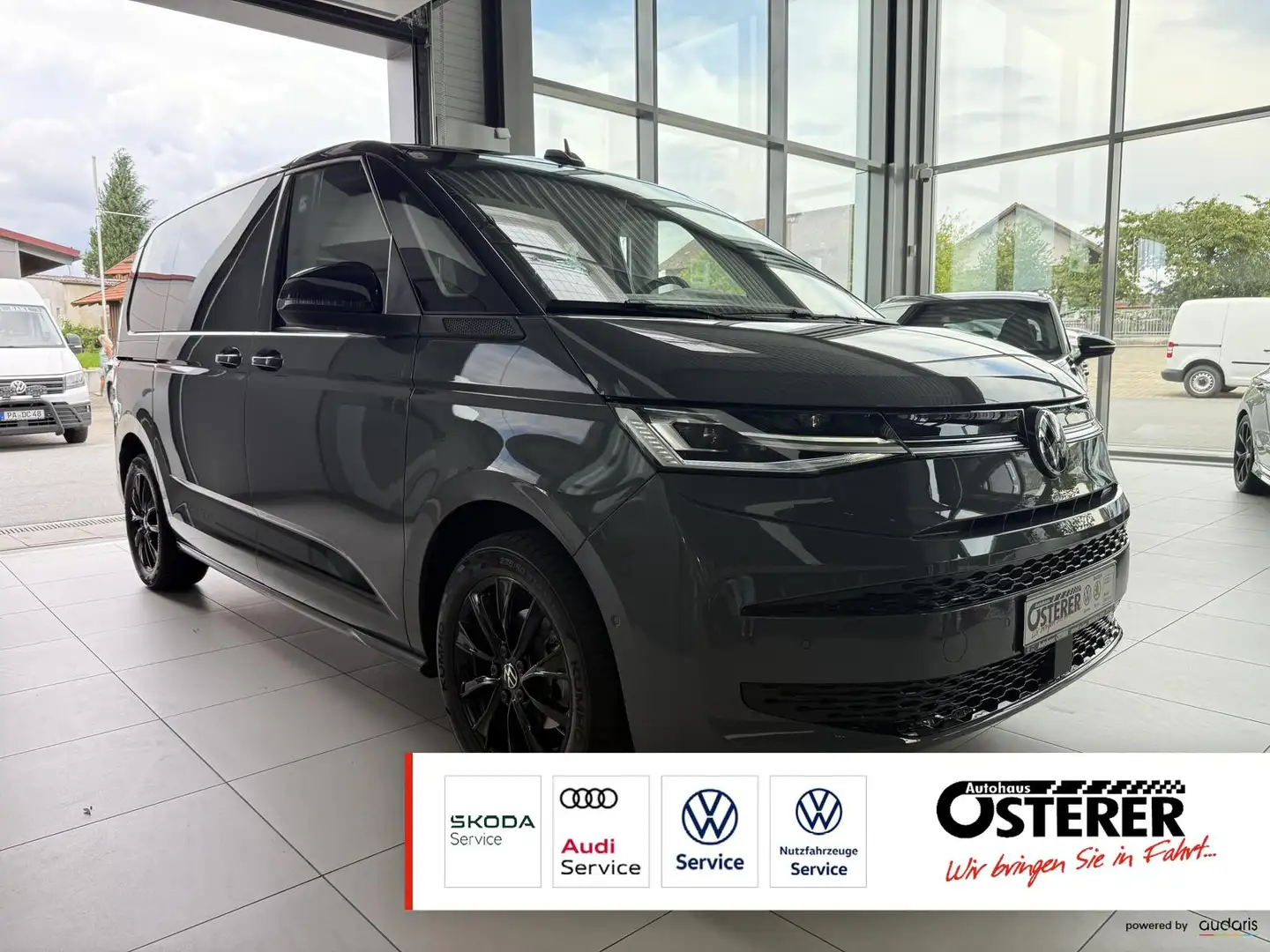 Volkswagen T7 Multivan Edition KÜ-DSG-5 Jahre Garantie-AHK-Standheizung-M Grijs - 1