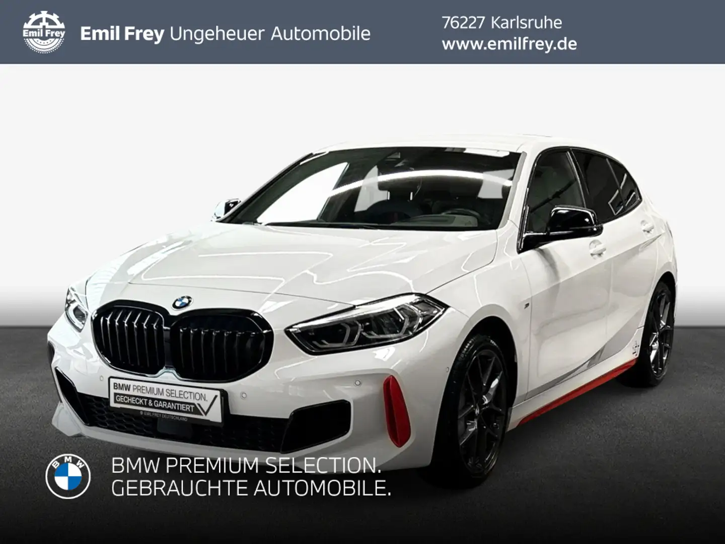 BMW 128 ti Aut. LED Head-up HiFi Blanc - 1