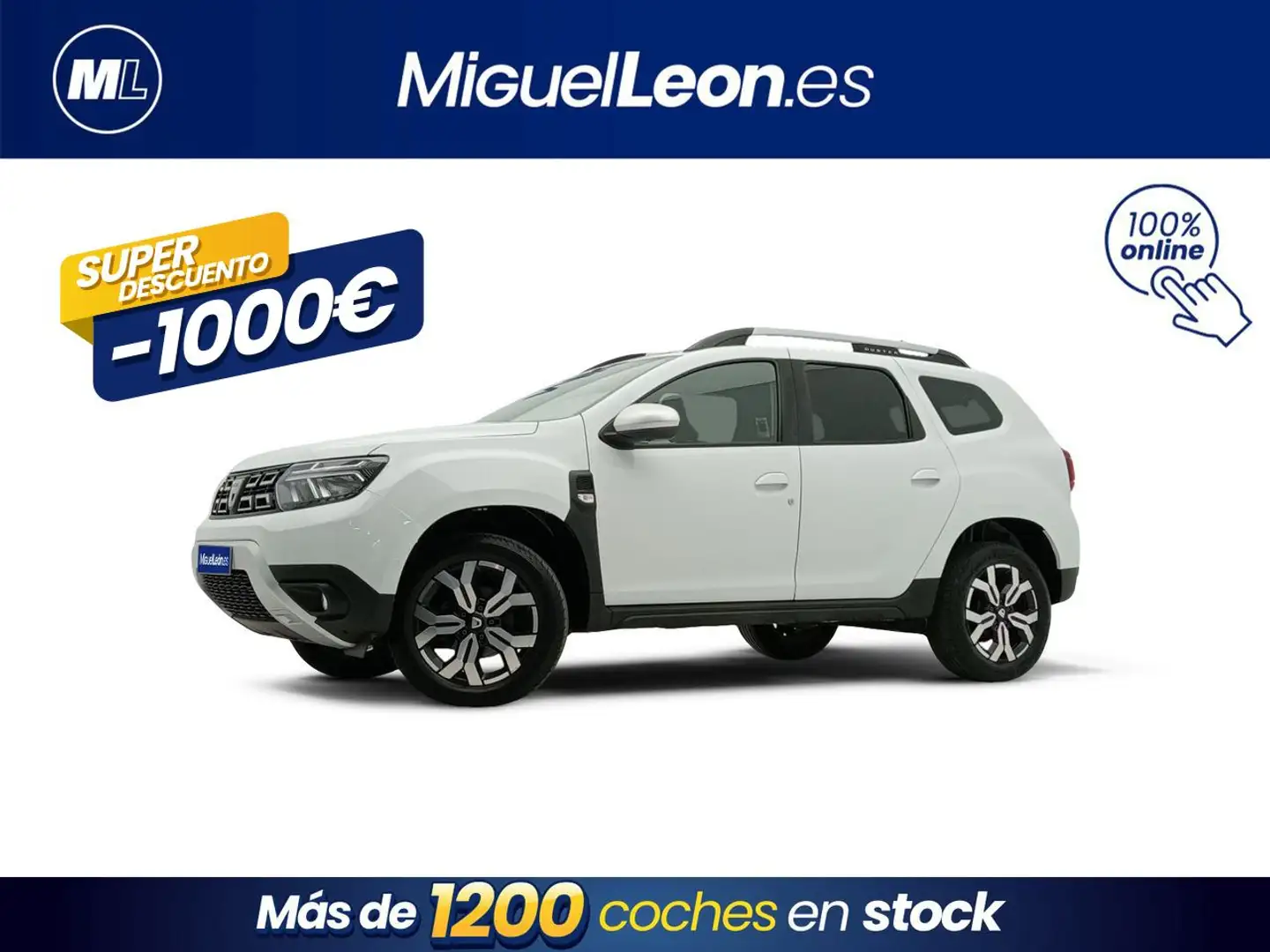 Dacia Duster 1.6 GLP Essential 4x2 84kW Blanc - 1