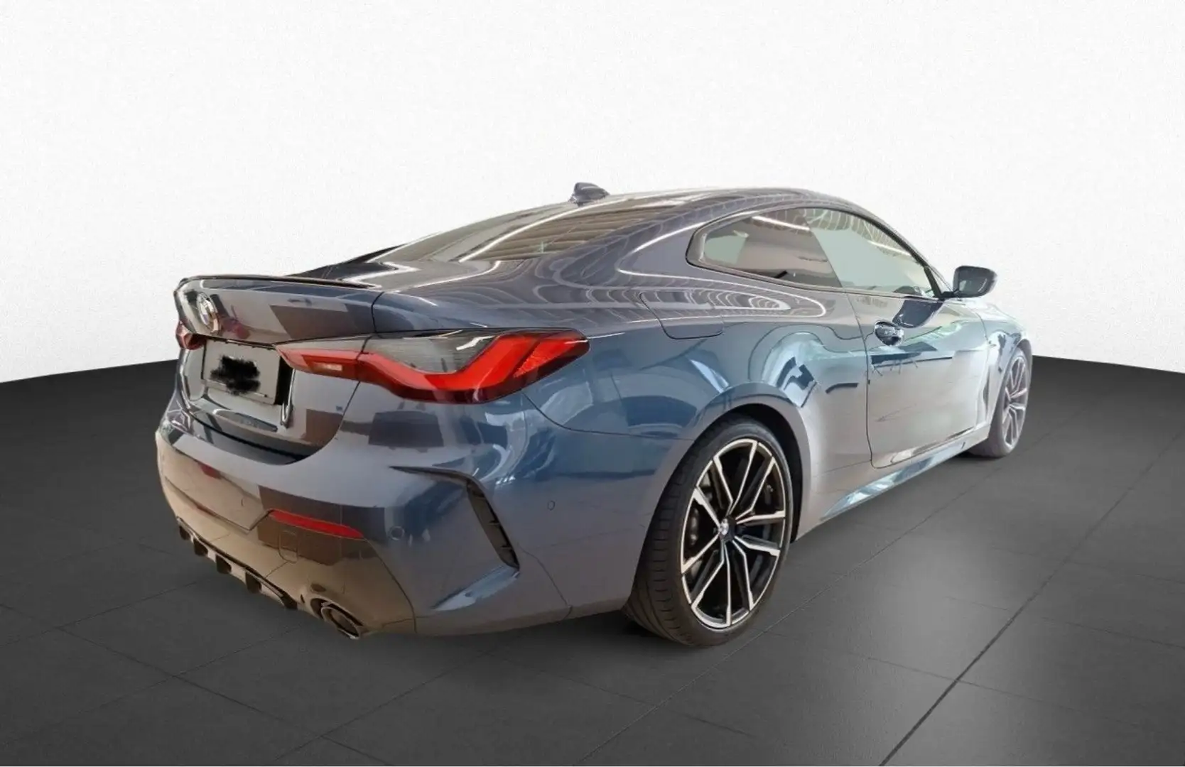 BMW 420 Coupe 420d 190 ch BVA8 M Sport Bleu - 2