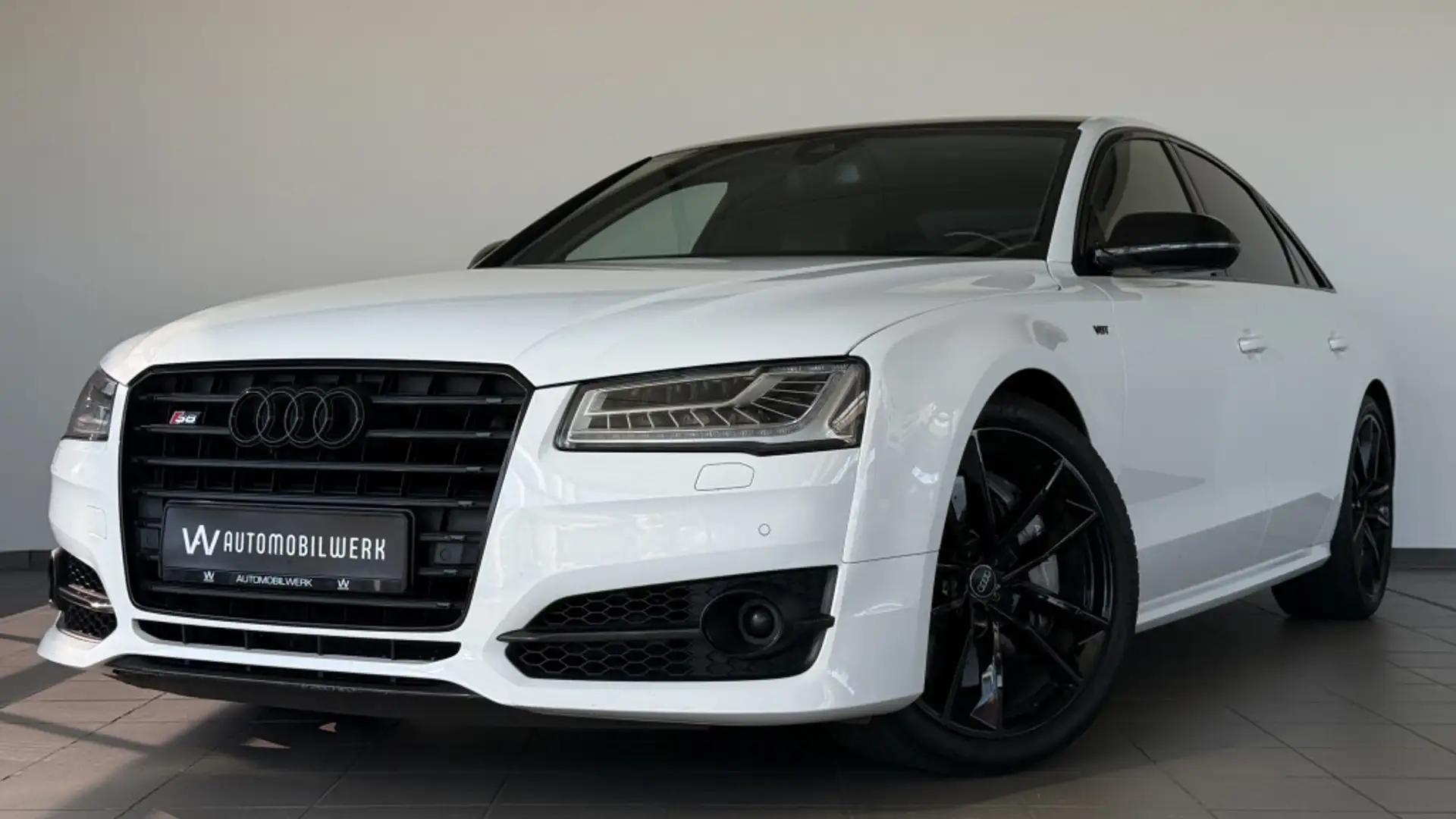Audi S8 4.0 TFSI quattro plus |MATRIX |LUFT |BOSE |21 Bílá - 1