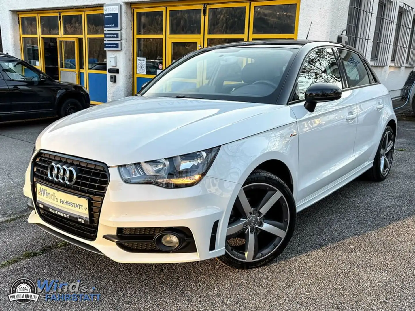 Audi A1 Admired S Line Weiß - 1