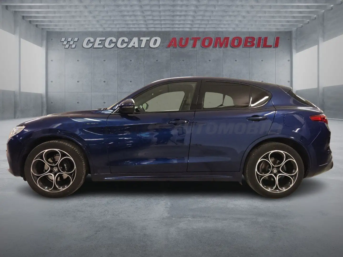 Alfa Romeo Stelvio 2.2 t Veloce Q4 210cv auto Blauw - 2