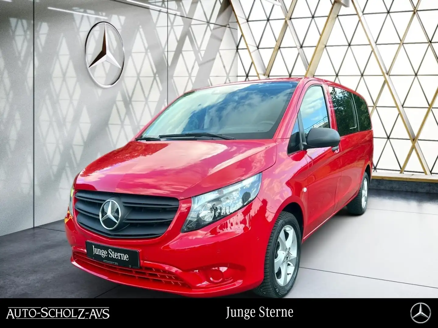 Mercedes-Benz Vito 116 CDI Tourer EDITION AHK*Liege-Paket*Kam* Piros - 1
