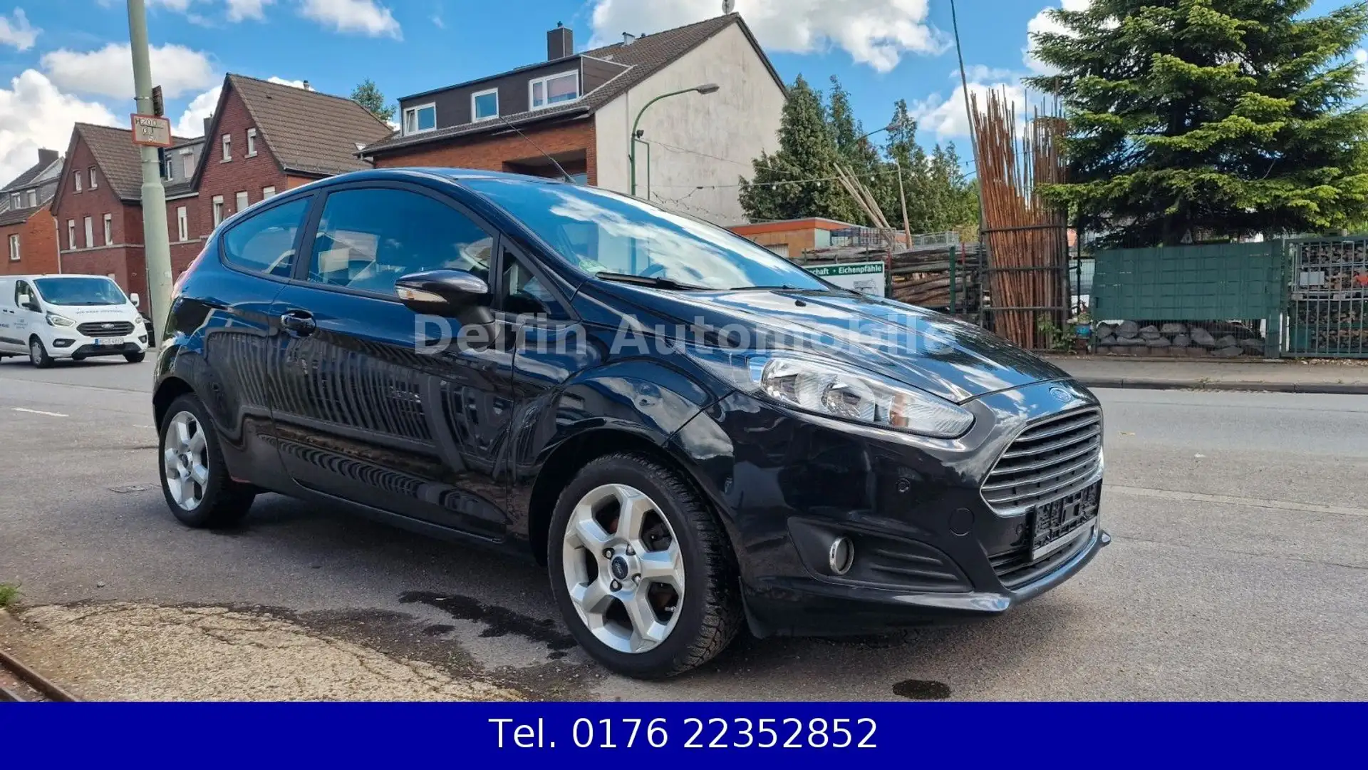 Ford Fiesta Sync Edition-Klimaaut-Pdc-Shz-Alus Noir - 1