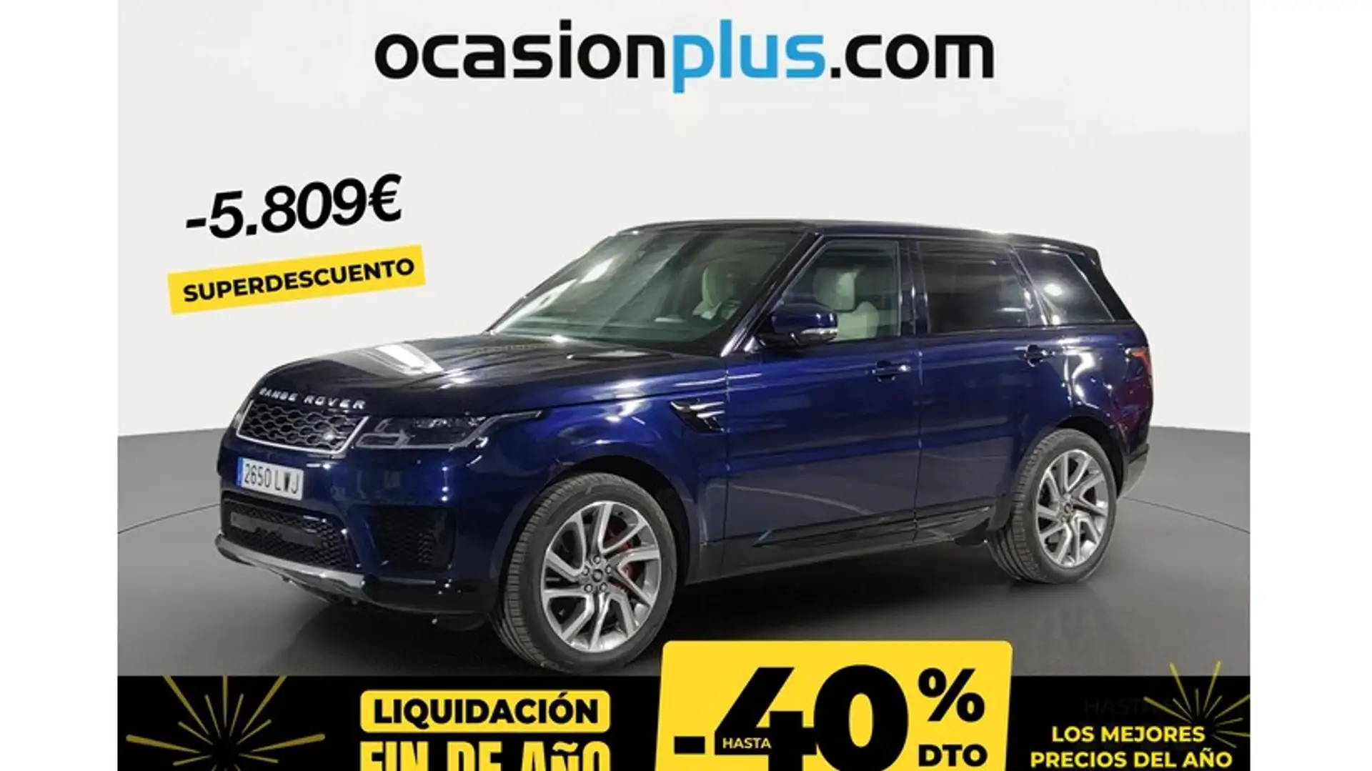 Land Rover Range Rover Sport 2.0 Si4 PHEV HSE 404 Bleu - 1