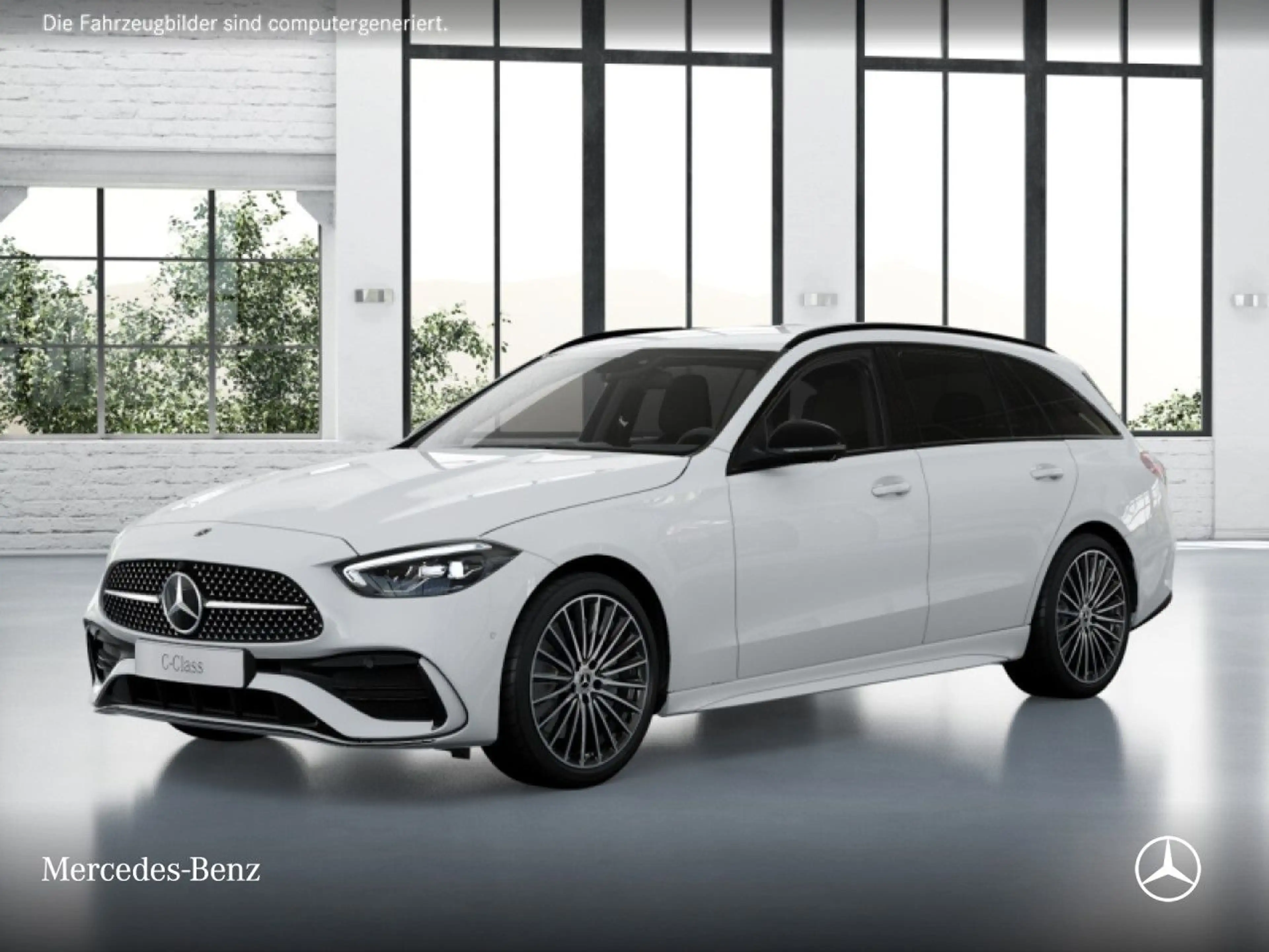 Mercedes-Benz C 180 T AMG+NIGHT+360+LED+19"+TOTW+KEYLESS+9G — photo 13