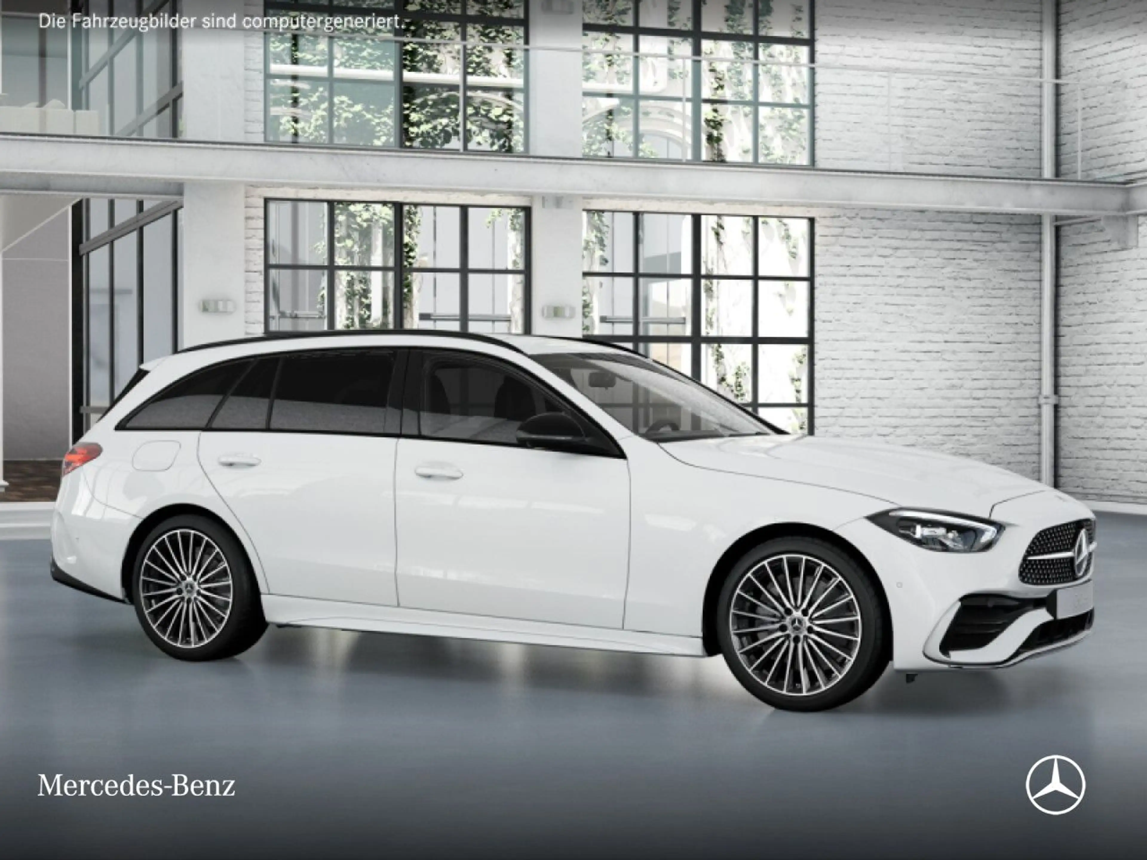 Mercedes-Benz C 180 T AMG+NIGHT+360+LED+19"+TOTW+KEYLESS+9G — photo 15
