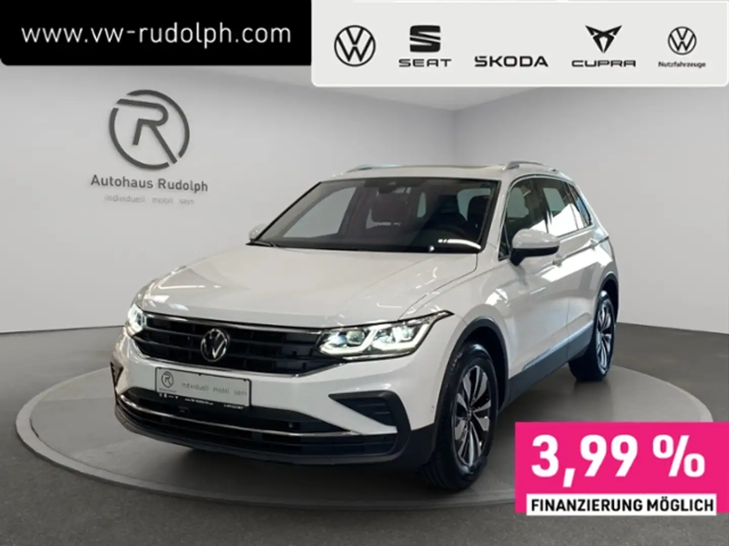 Volkswagen Tiguan 2.0 TDI DSG Move / Navi LED RFK Weiß - 1