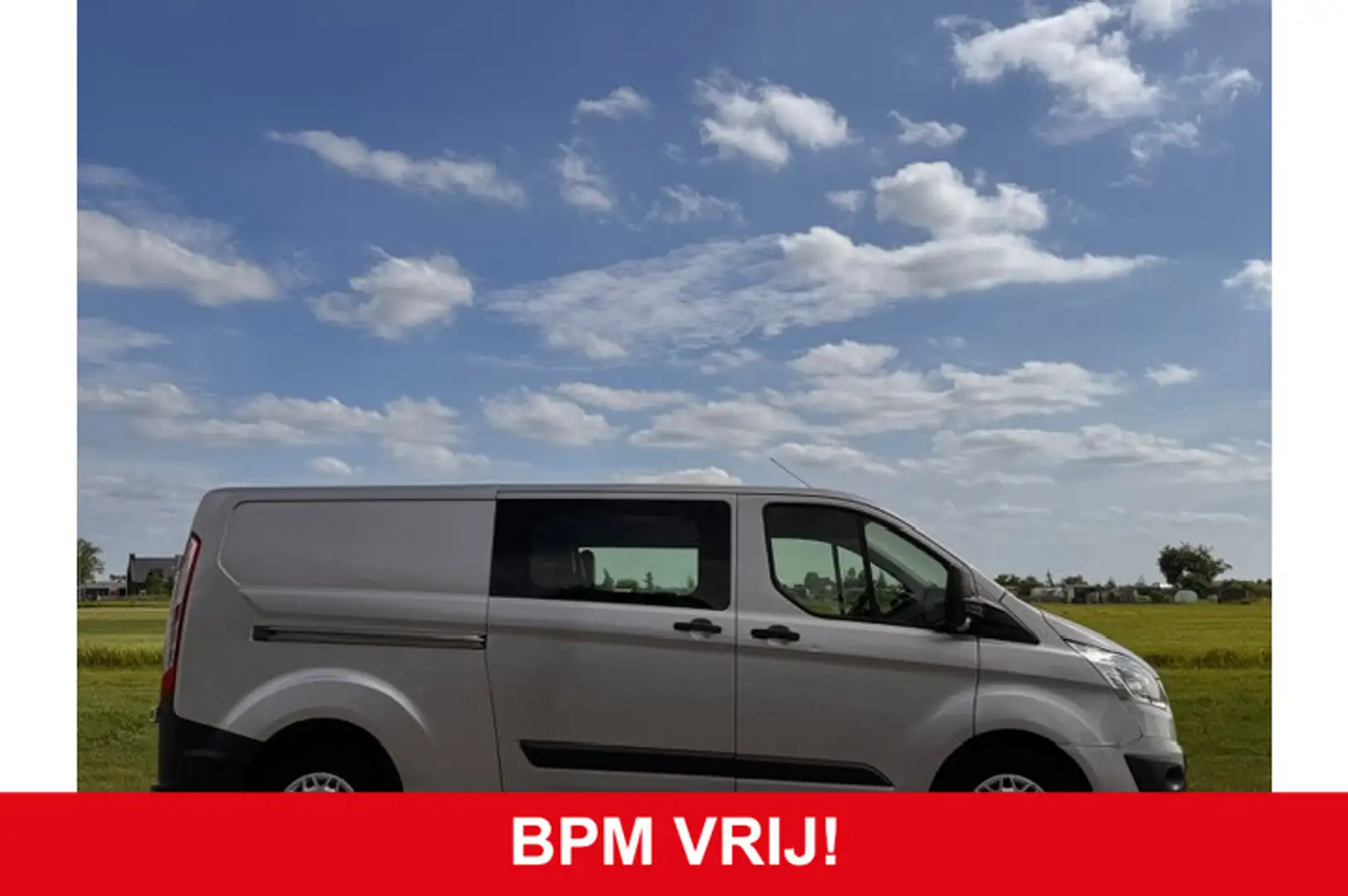 Ford Transit Custom 290 2.2 TDCI L2H1 Trend DC Plateado - 2