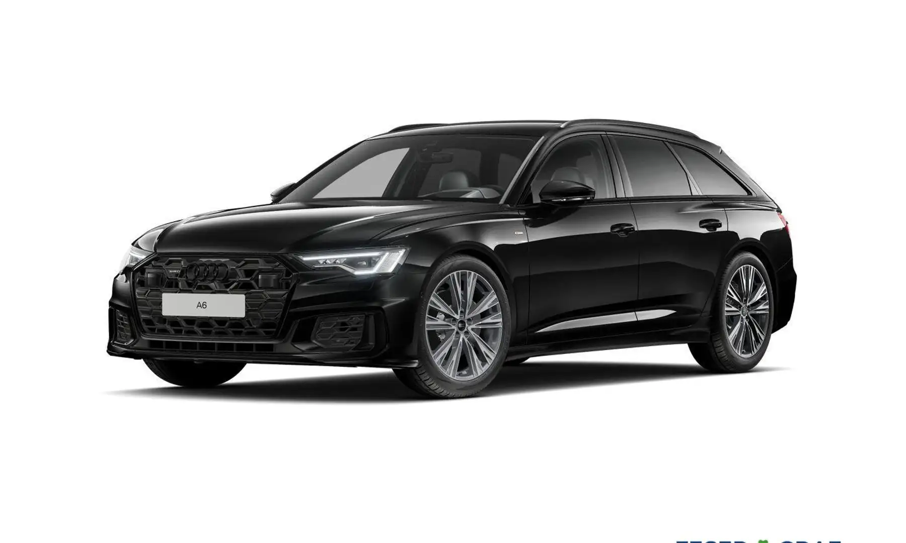 Audi A6 Avant 50 TDI qu S line-AHK-Pano-HuD-Matrix Schwarz - 2
