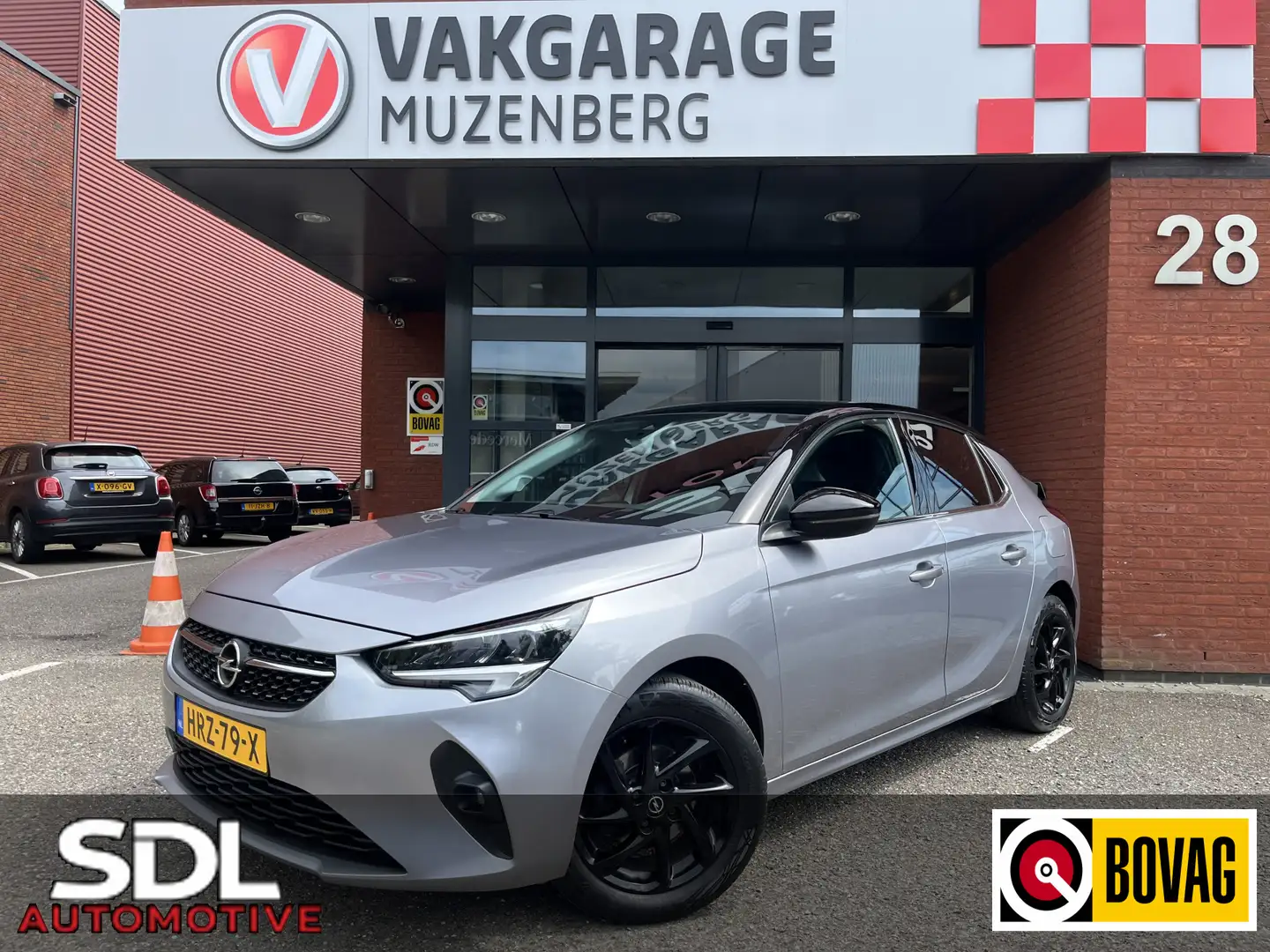 Opel Corsa 1.2 Sport Full LED // NAVI+CARPLAY // STOEL+STUURV Gris - 1