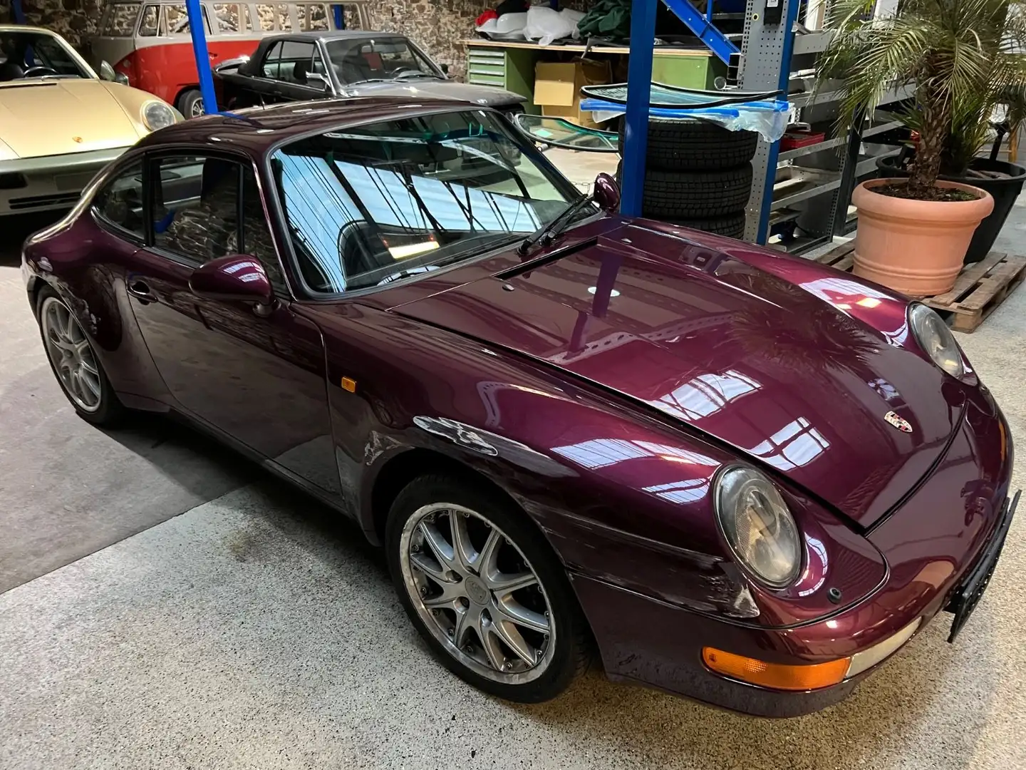 Porsche 964 911/964 C4 Coupe Klima 993-Umbau amethystmet. Violett - 1