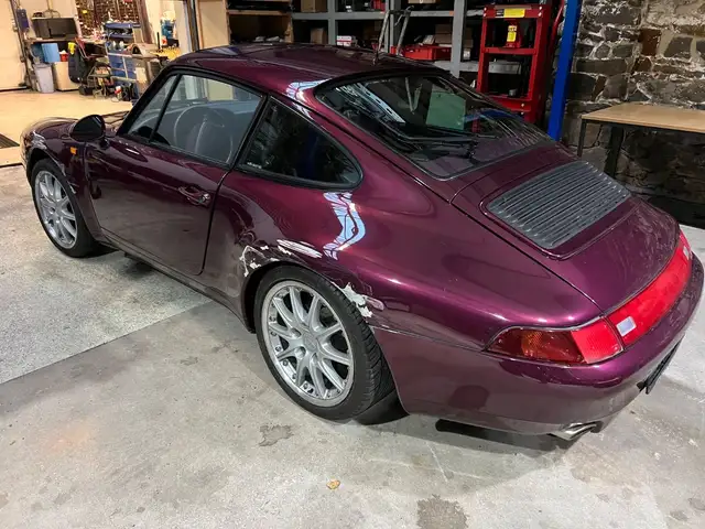 Porsche 964 911/964 C4 Coupe Klima 993-Umbau amethystmet.