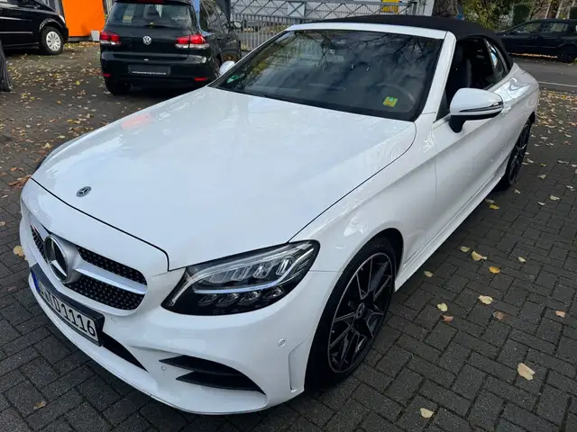 Mercedes-Benz C 200 C 200 Cabrio AMG Hybrid erst 36 TKM VollLeder 1.Hd