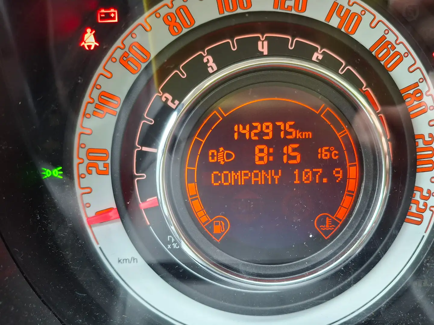 Fiat 500 500 III 1.2 Lounge 69cv Grigio - 1