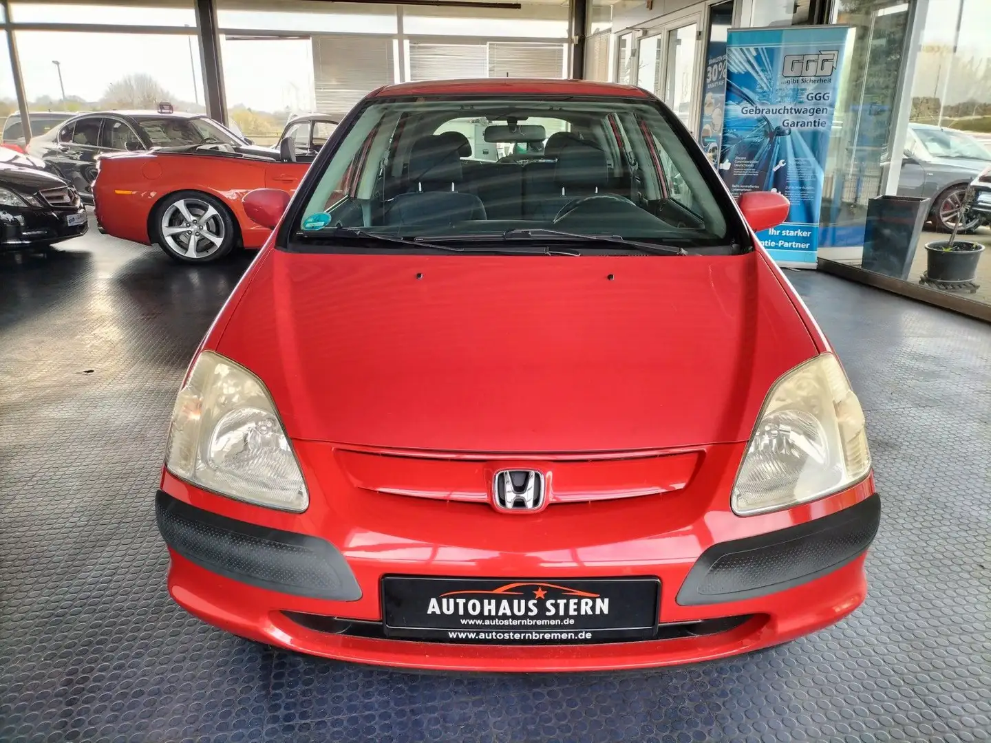 Honda Civic 1.4i LS *Automatik*Klimaanlage* Rot - 2