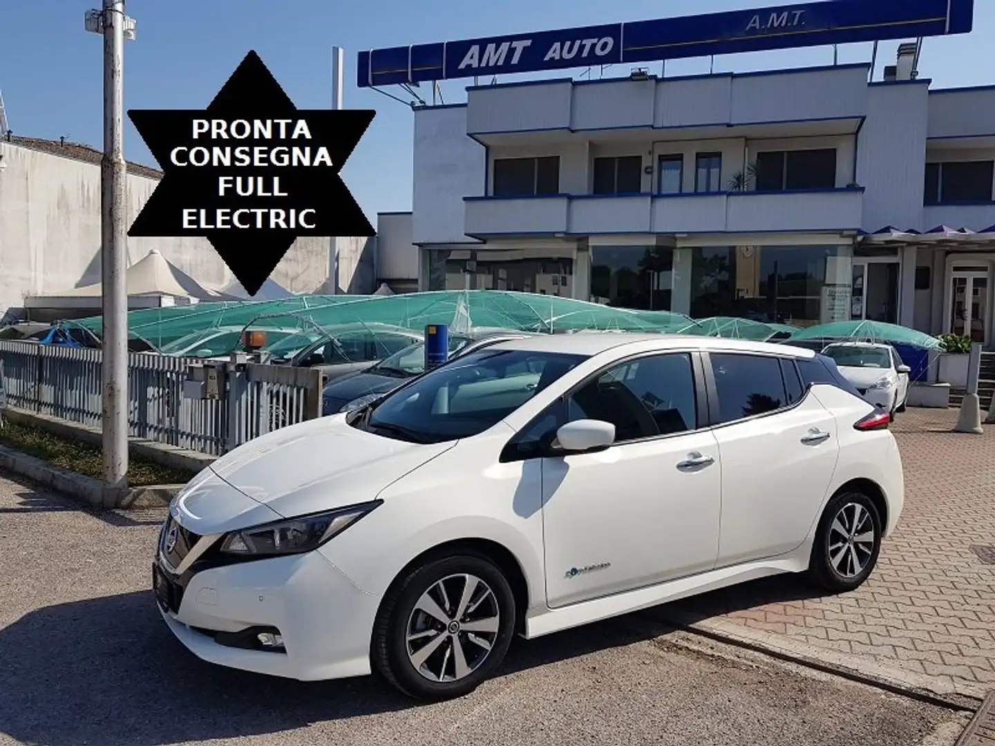 Nissan Leaf BATTERIA DI PROPRIETA' Bílá - 1