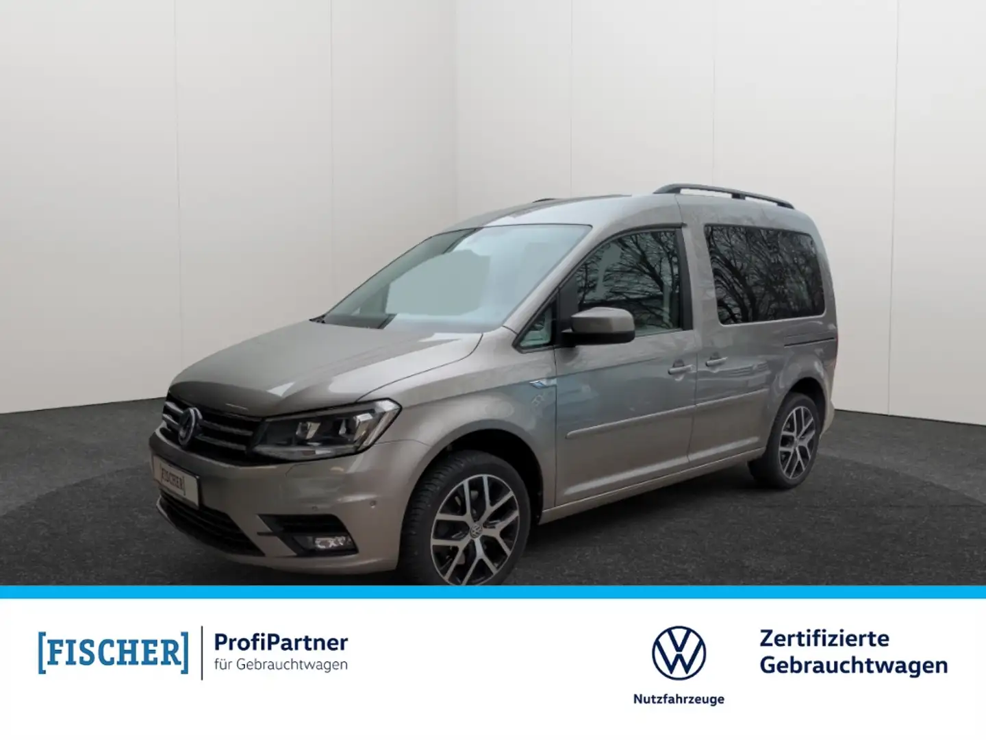 Volkswagen Caddy 1.4TSI Comfortline Xenon Carplay SHZ PDC vorn & hi Beige - 1