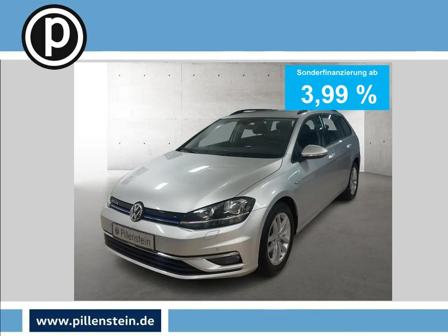 Volkswagen Golf VII Variant Comfortline 1.5 TGI DSG ERDGAS NAVI KA Argento - 1