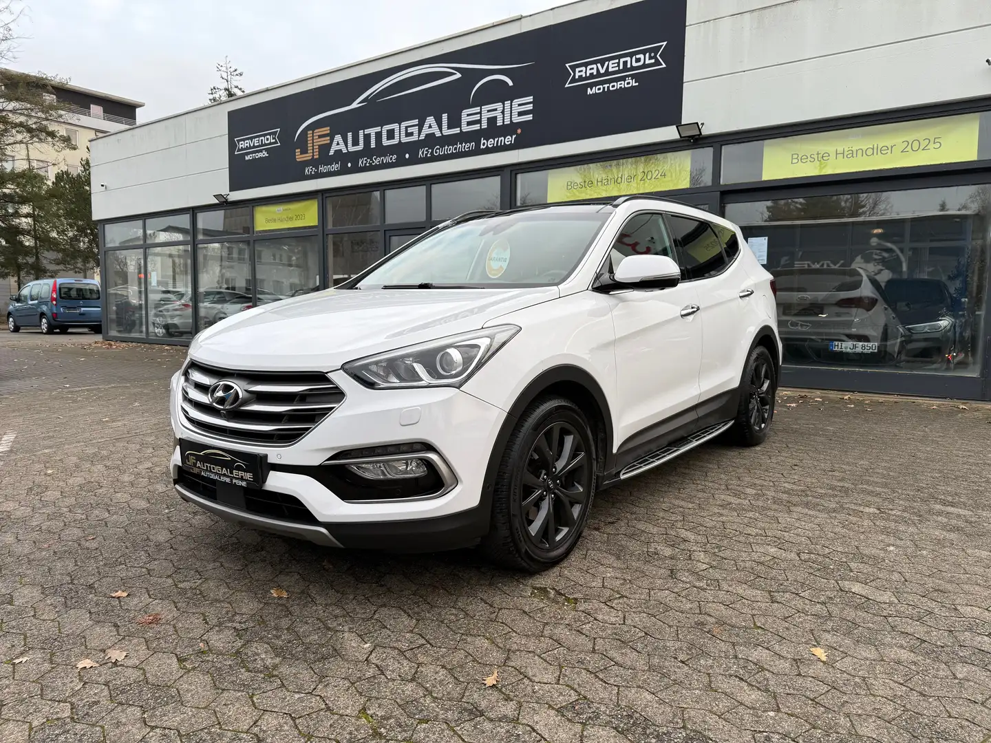 Hyundai SANTA FE blue 25 Jahre 4WD*Automatik"AHK"12MonateGarantie* Alb - 1