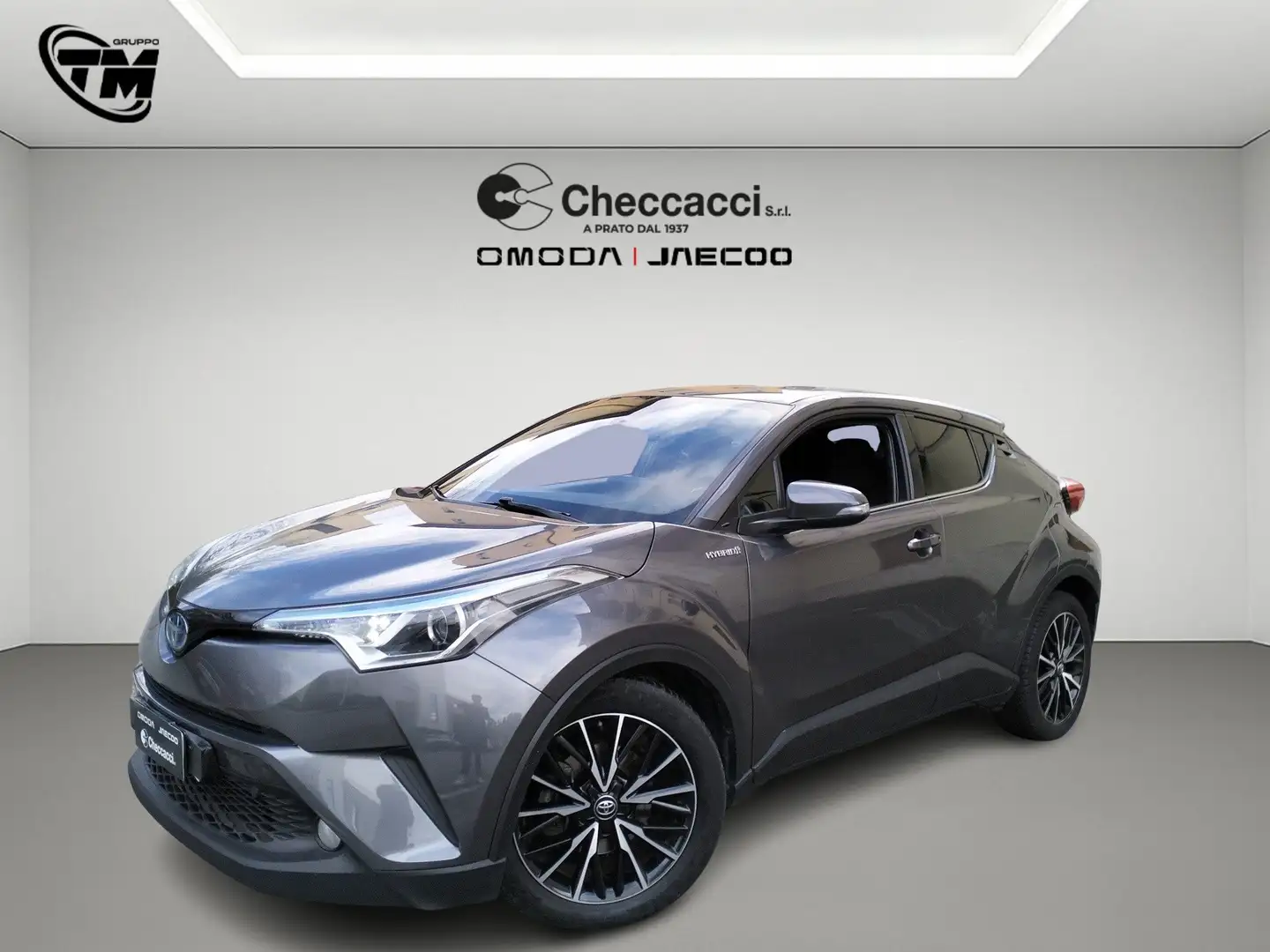 Toyota C-HR I 2018 1.8h Style 2wd e-cvt *IVA ESPOSTA* Grau - 1