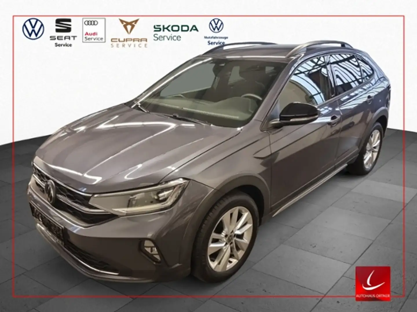 Volkswagen Taigo 1,0 TSI DSG MOVE LED-MATRIX ACC NAVI AHK DCP KLIM Grau - 1