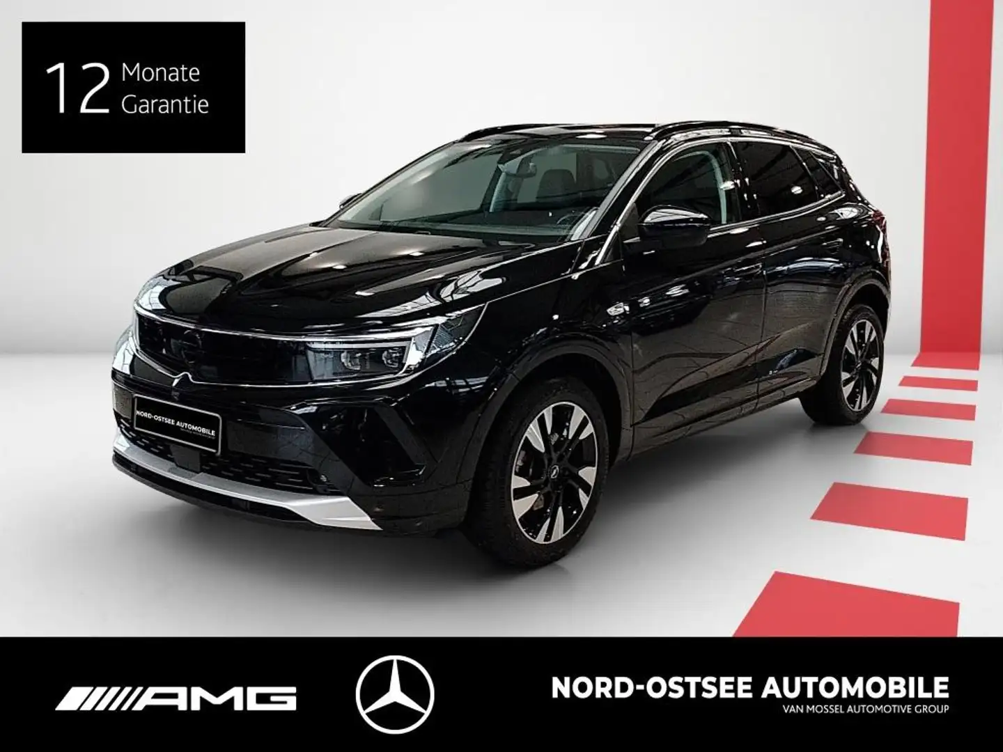 Opel Grandland 1.5 D ELEGANCE NAVI KAMERA SPUR LED Schwarz - 1