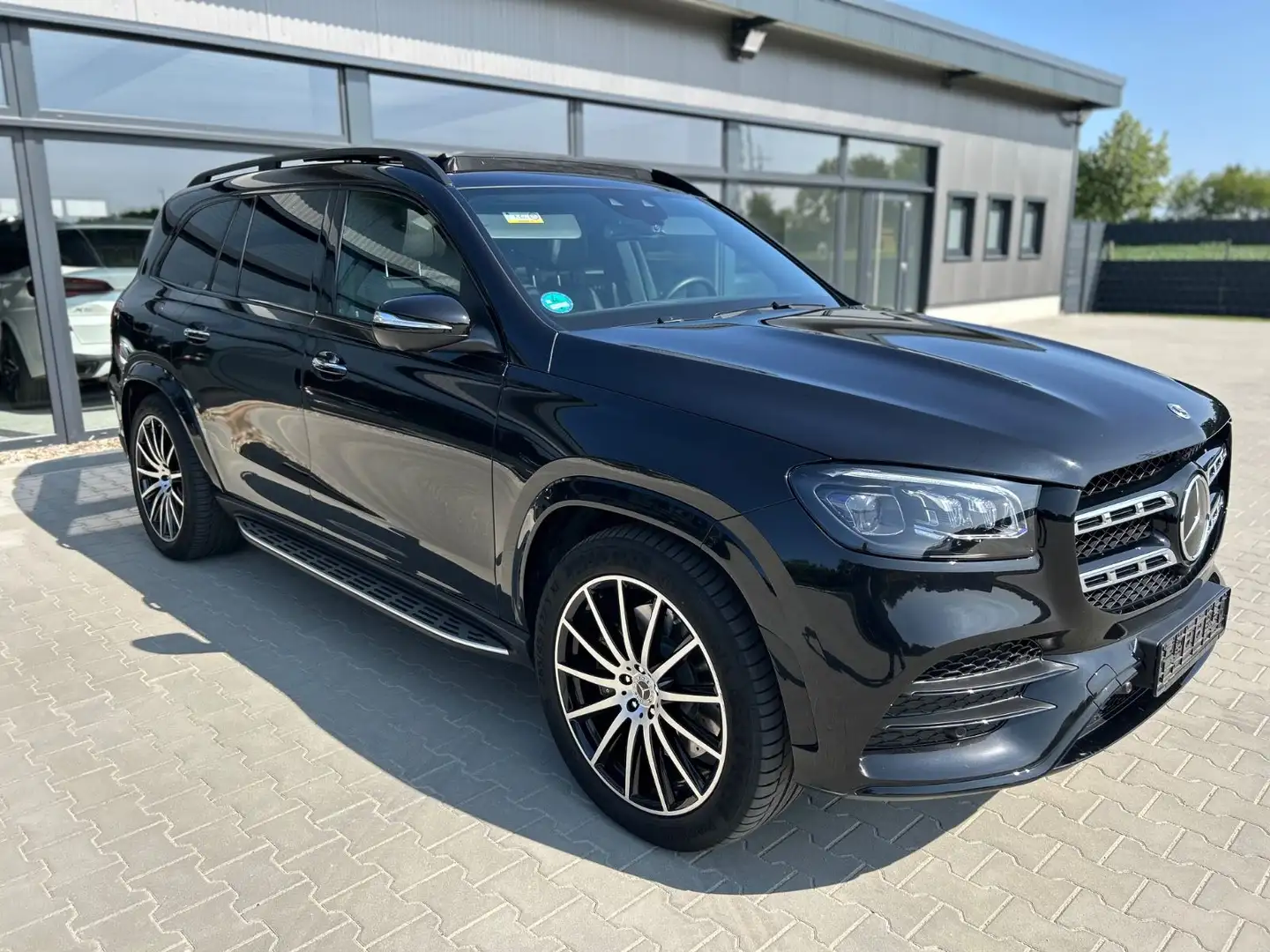 Mercedes-Benz GLS 450 4M AMG -HUD-Massage-Pano-Luftf.-360K-22Z Schwarz - 1