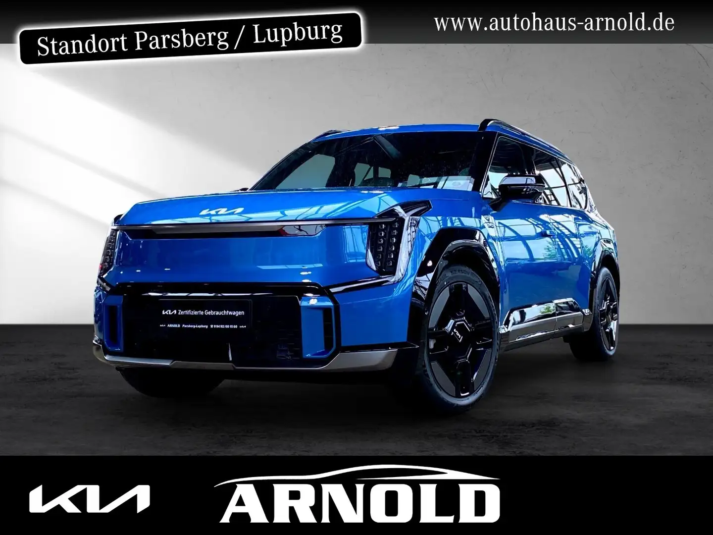 Kia EV9 EV9 GT-line Launch Edition AWD Relaxation 6-S. Blau - 1